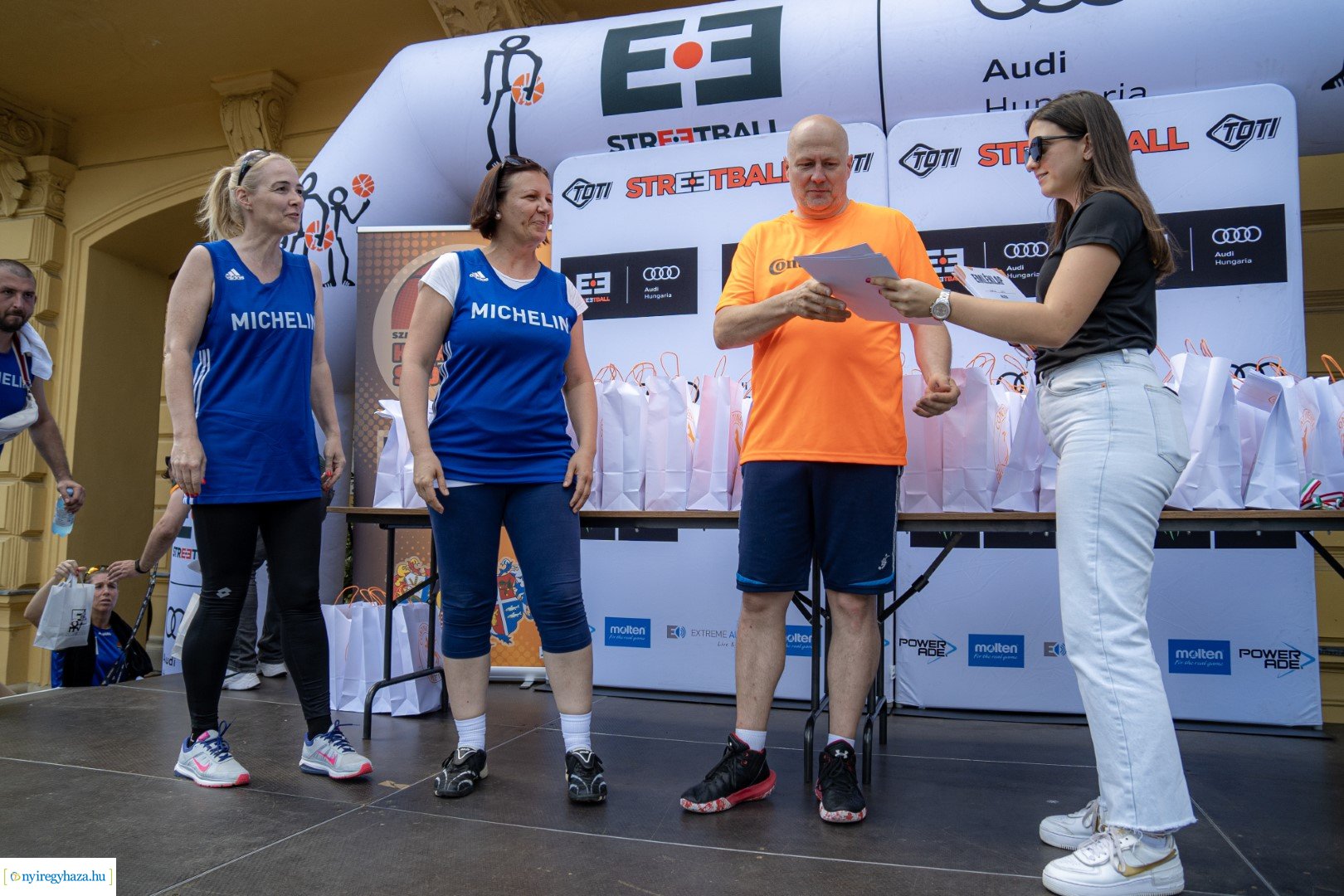 Streetball 2024 Nyíregyháza főterén