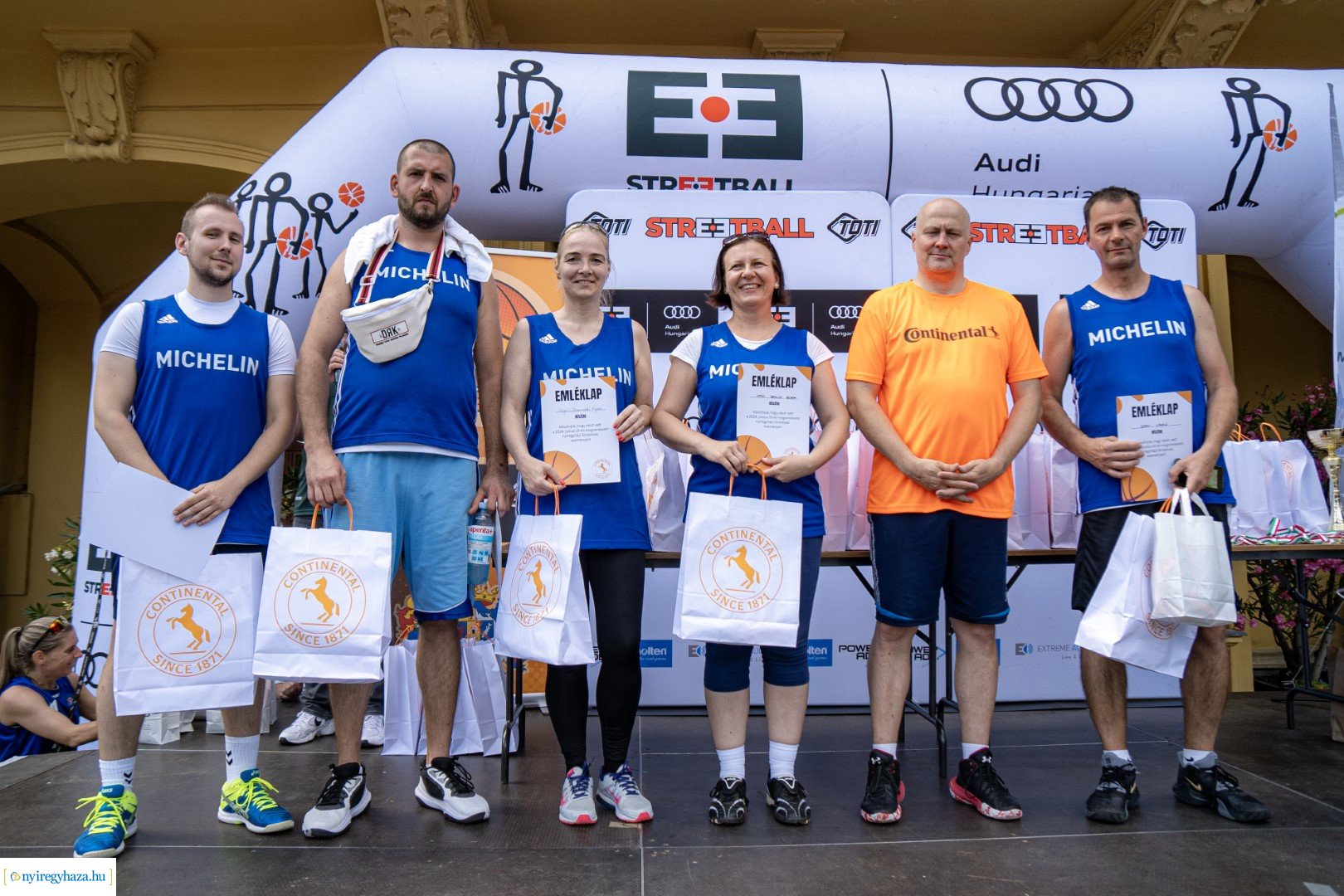 Streetball 2024 Nyíregyháza főterén