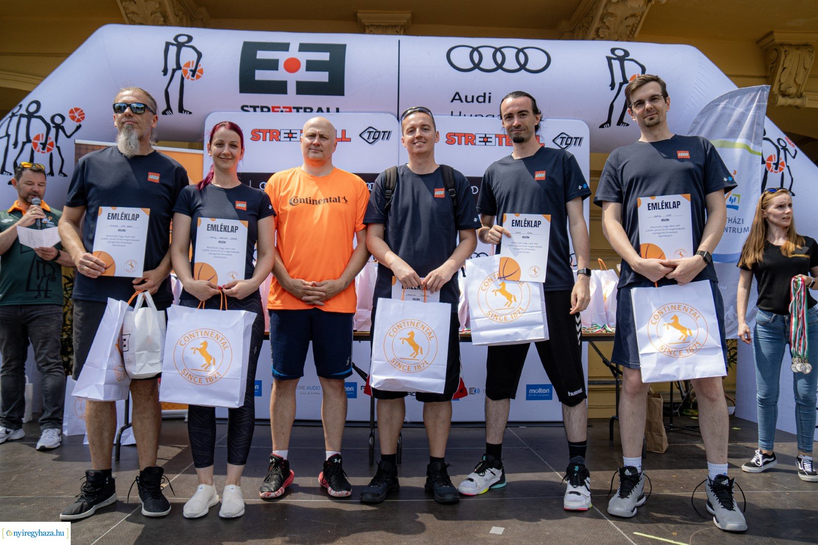 Streetball 2024 Nyíregyháza főterén