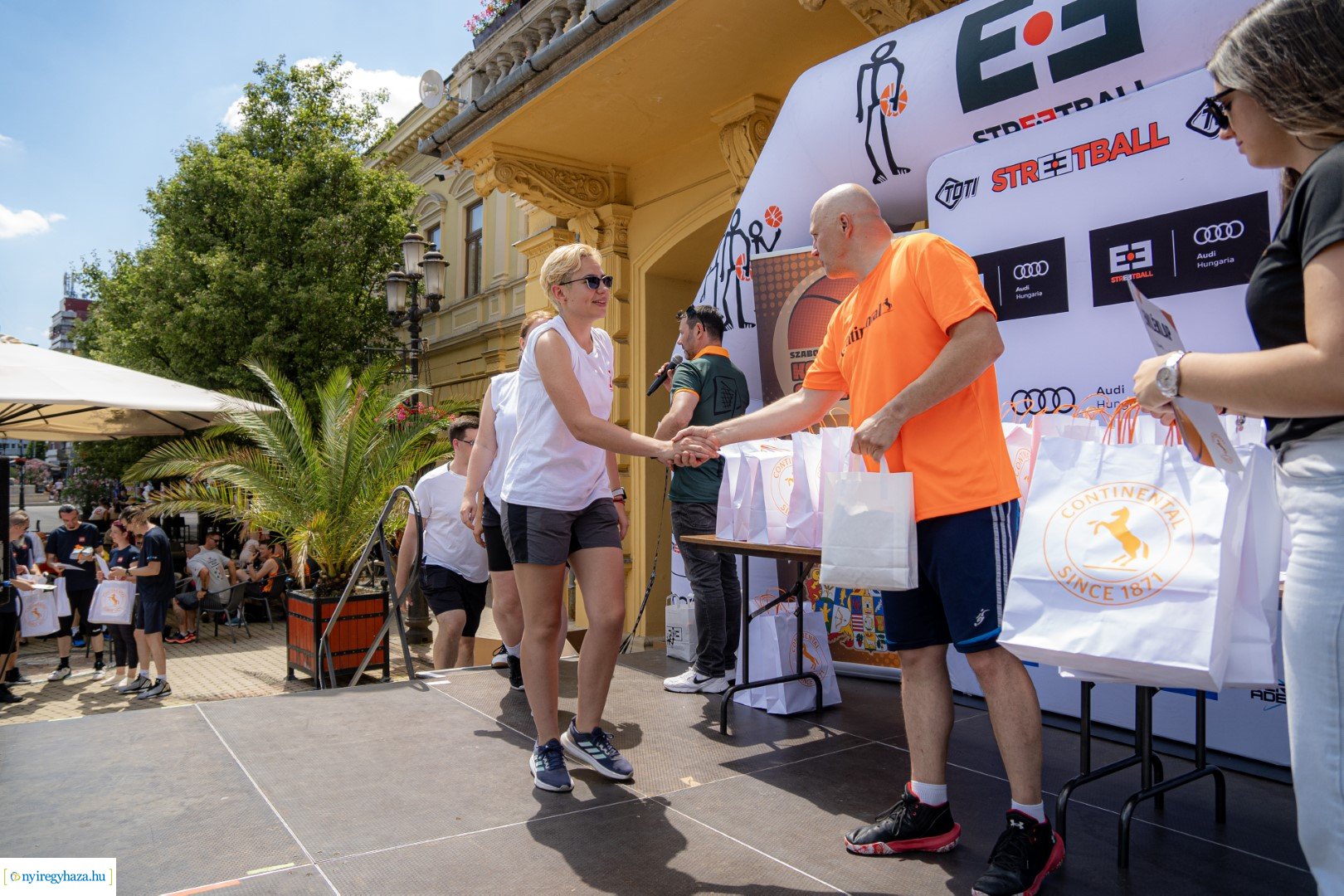 Streetball 2024 Nyíregyháza főterén
