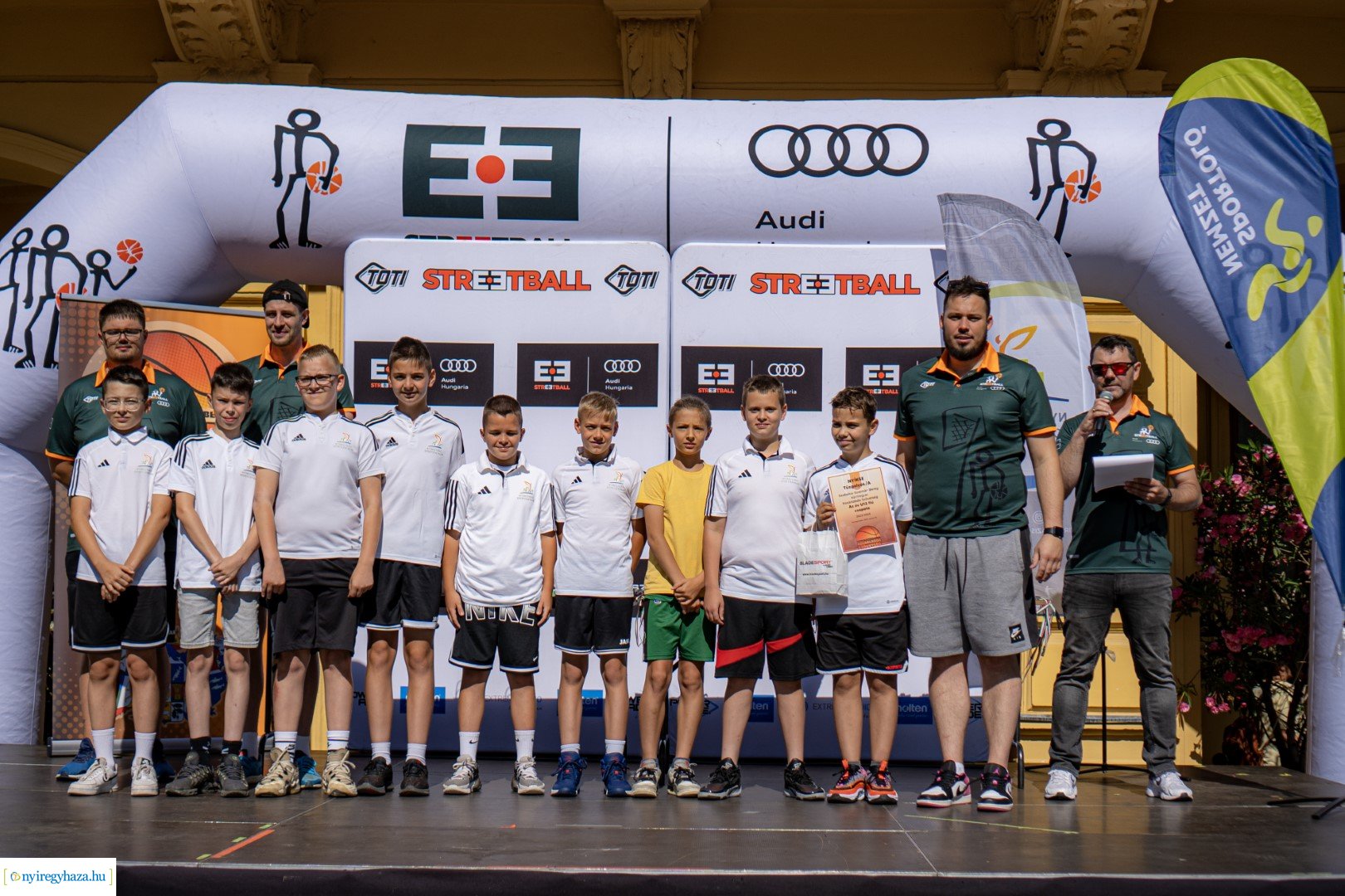 Streetball 2024 Nyíregyháza főterén