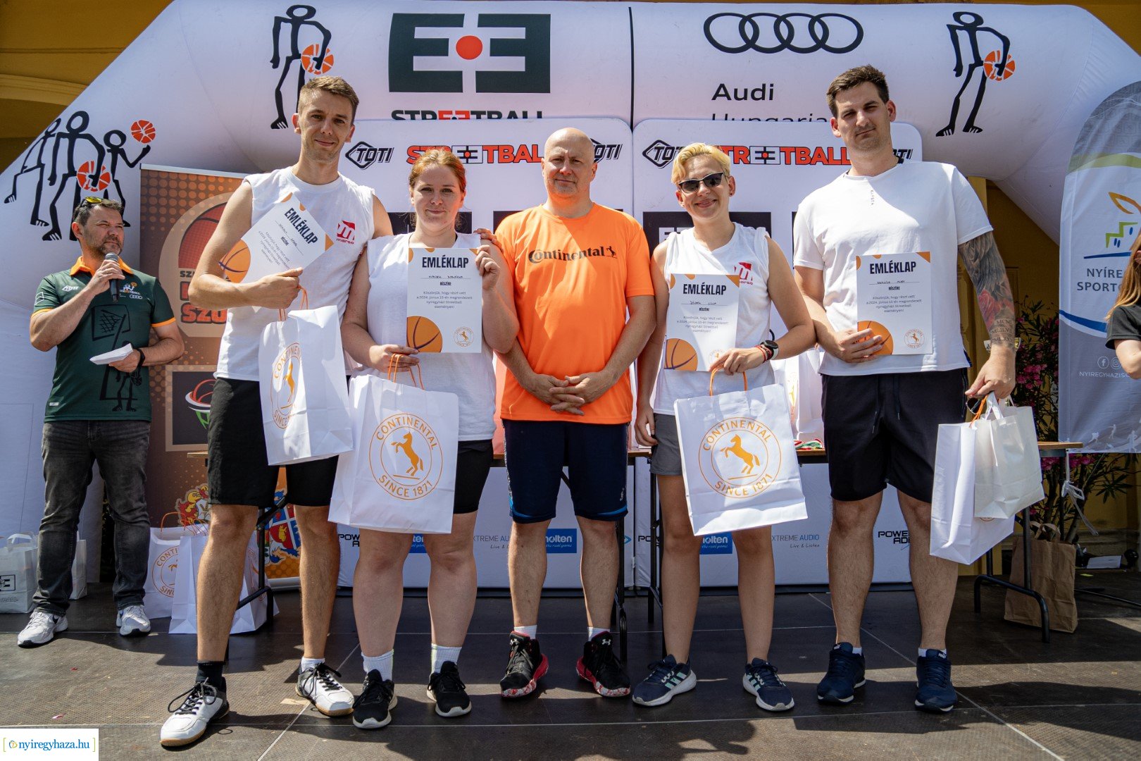 Streetball 2024 Nyíregyháza főterén