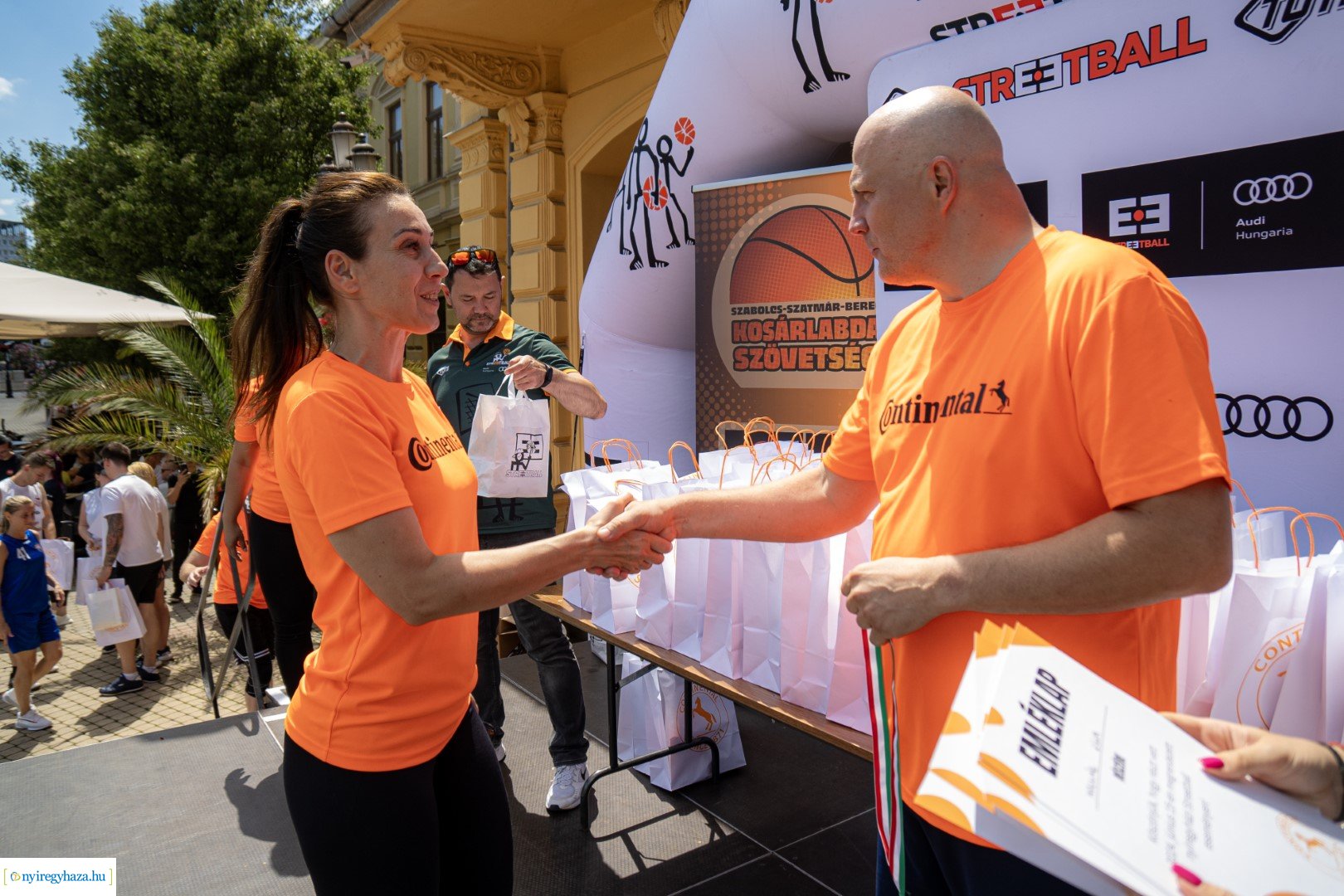 Streetball 2024 Nyíregyháza főterén