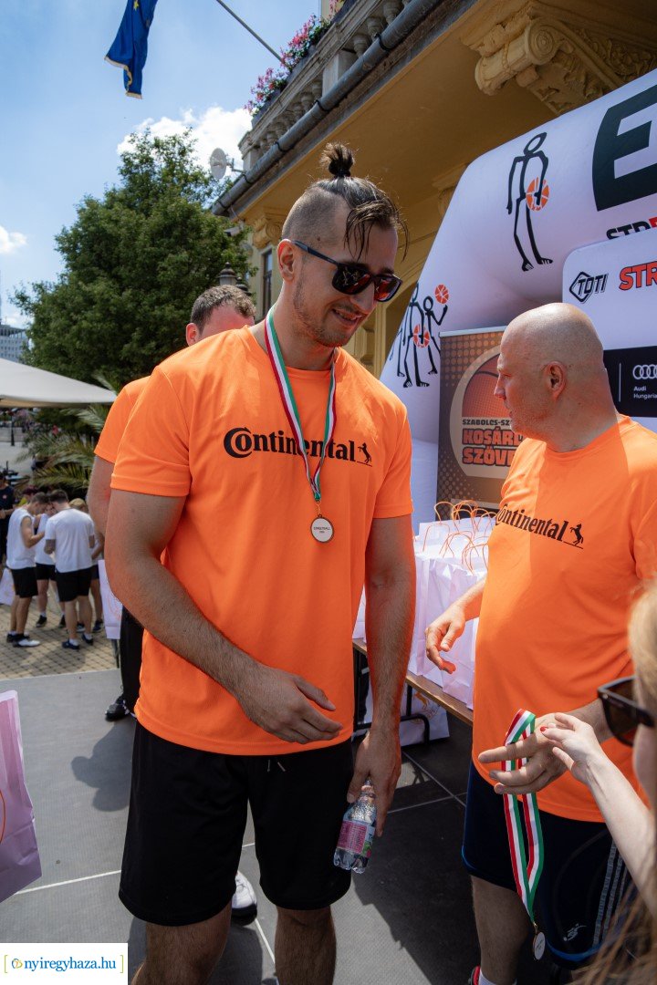 Streetball 2024 Nyíregyháza főterén