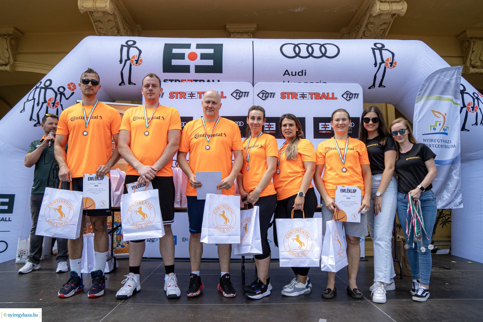 Streetball 2024 Nyíregyháza főterén