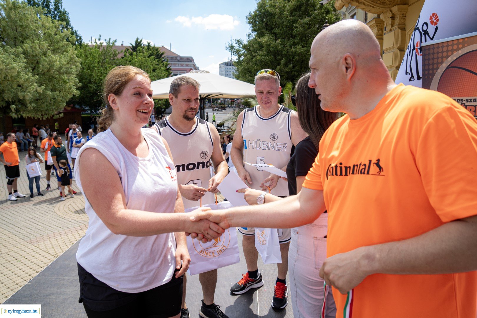 Streetball 2024 Nyíregyháza főterén