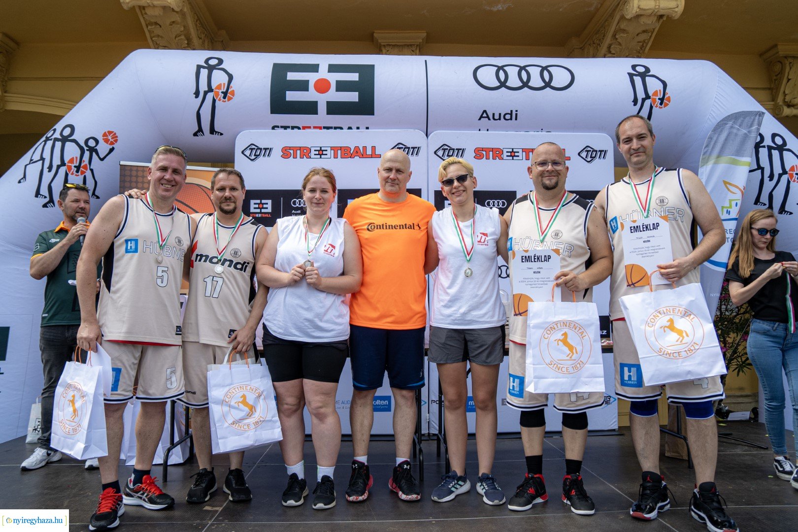 Streetball 2024 Nyíregyháza főterén