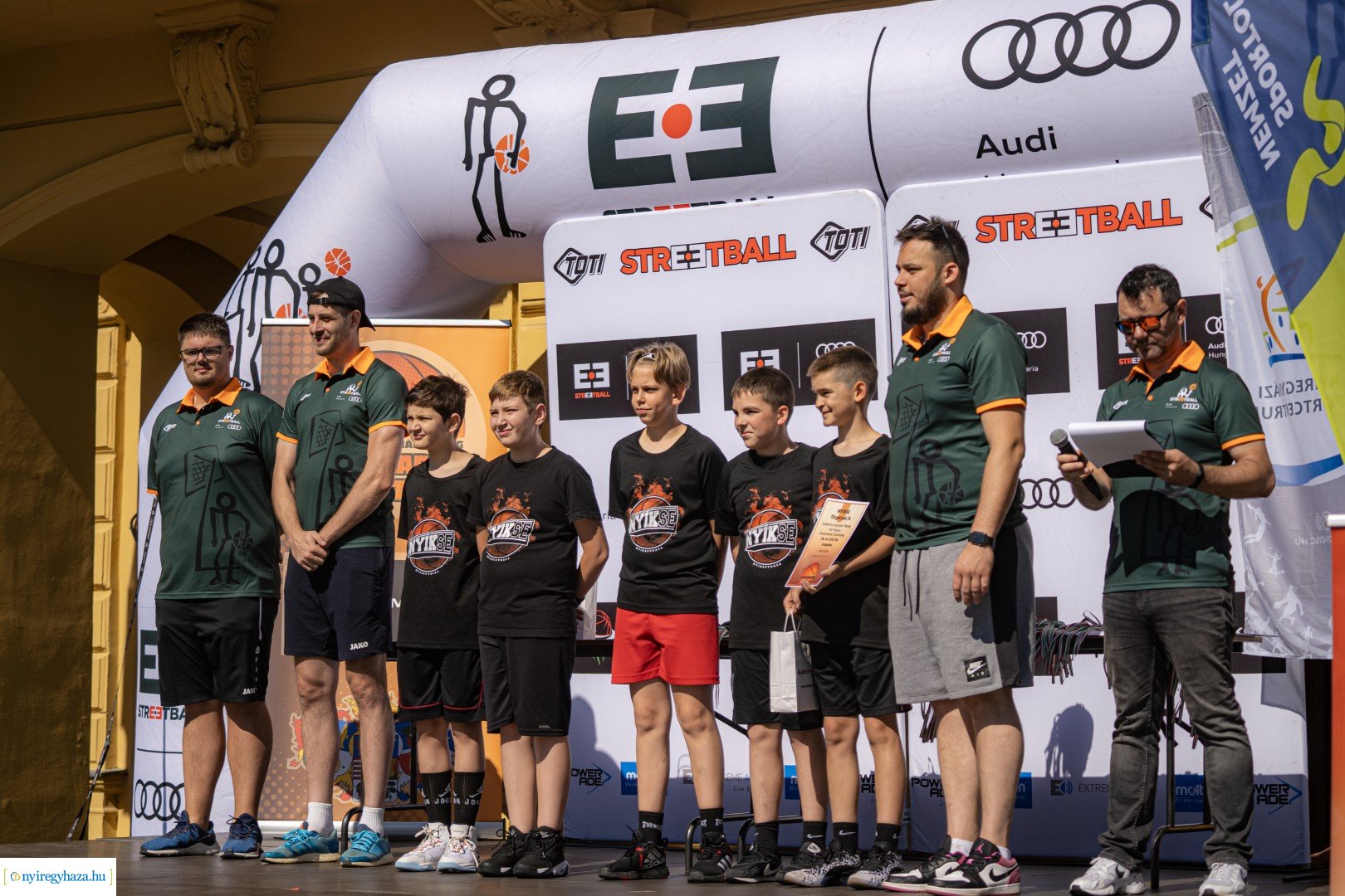 Streetball 2024 Nyíregyháza főterén