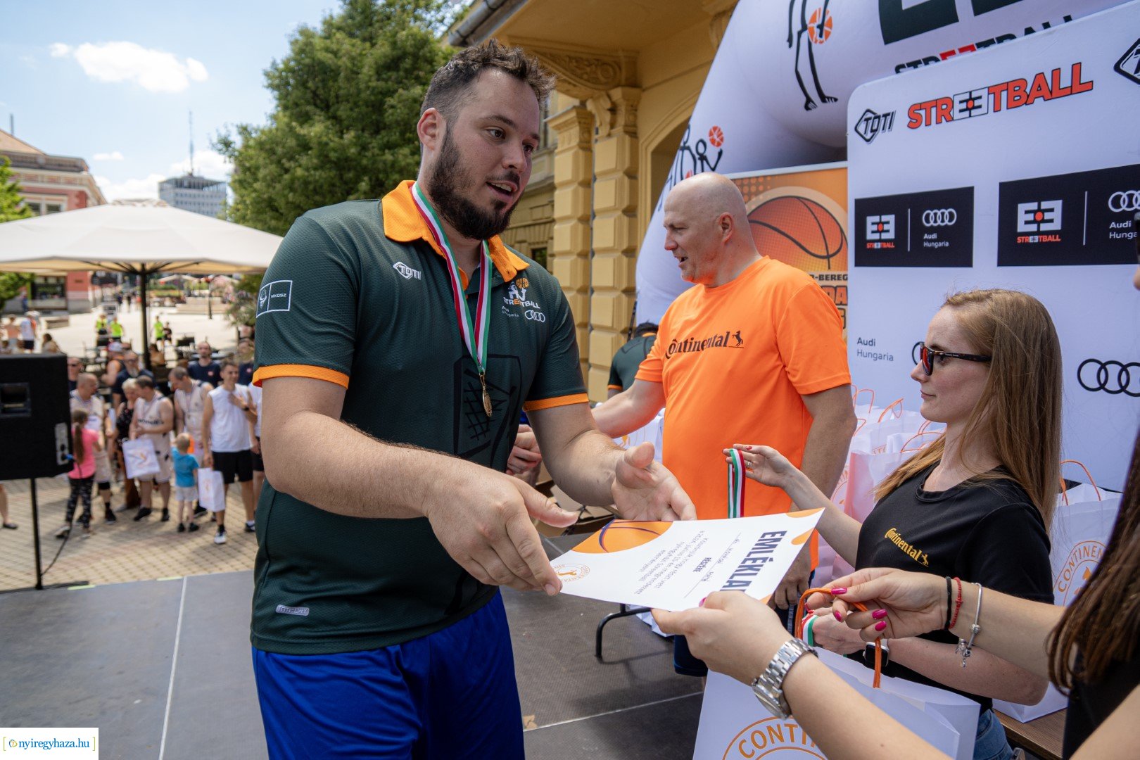Streetball 2024 Nyíregyháza főterén