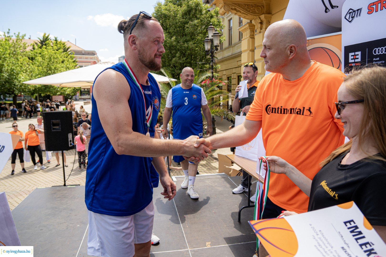 Streetball 2024 Nyíregyháza főterén