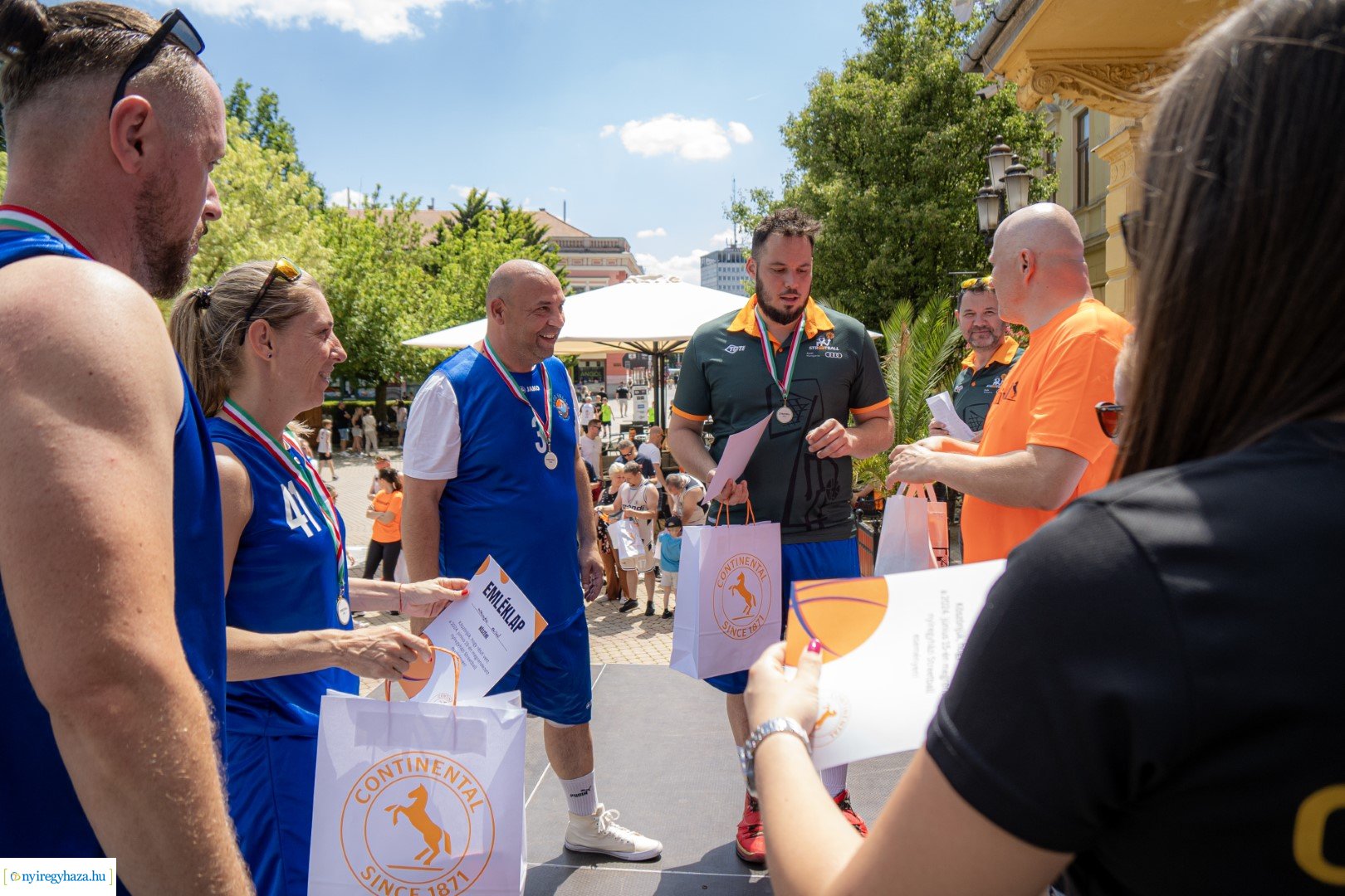 Streetball 2024 Nyíregyháza főterén