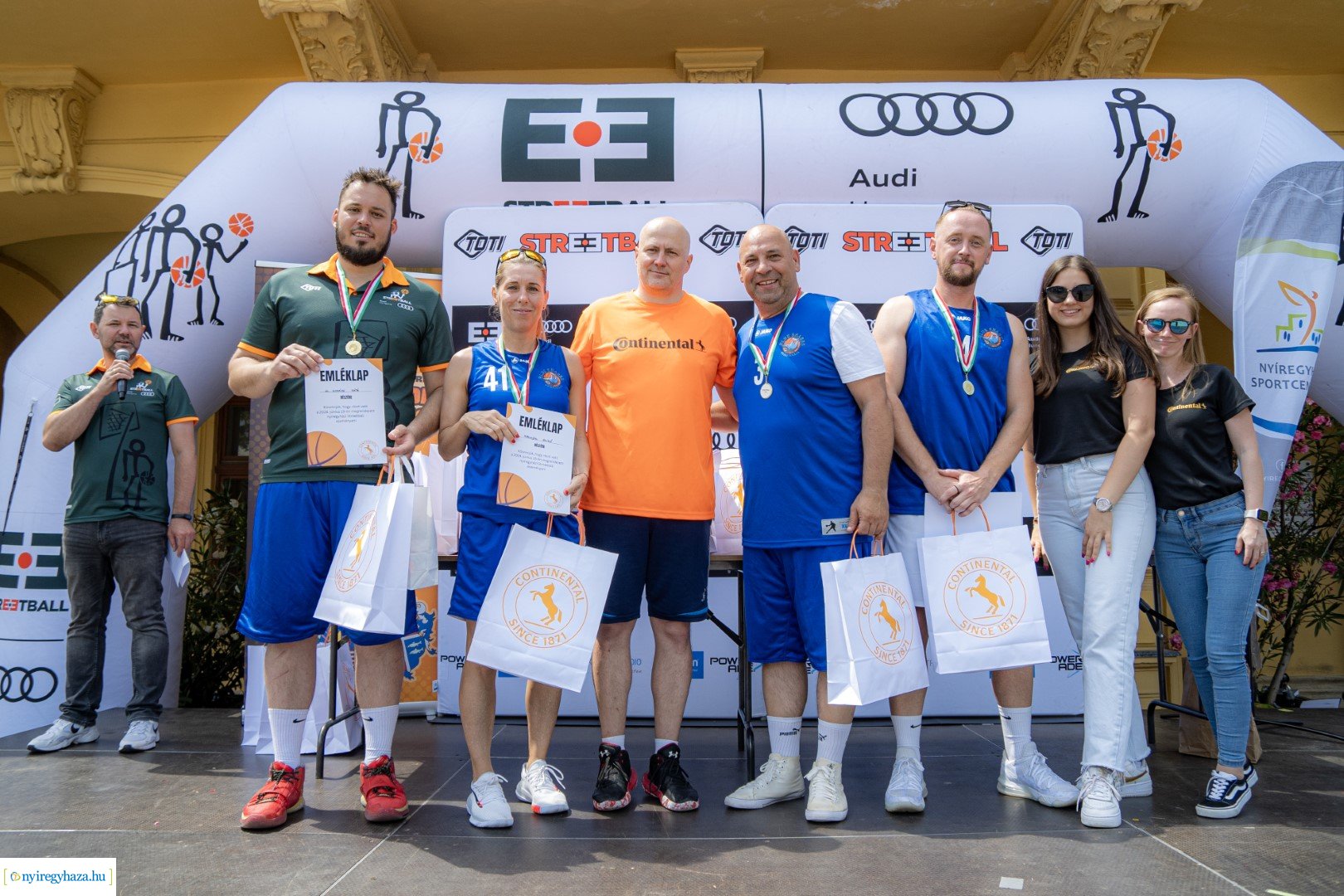 Streetball 2024 Nyíregyháza főterén