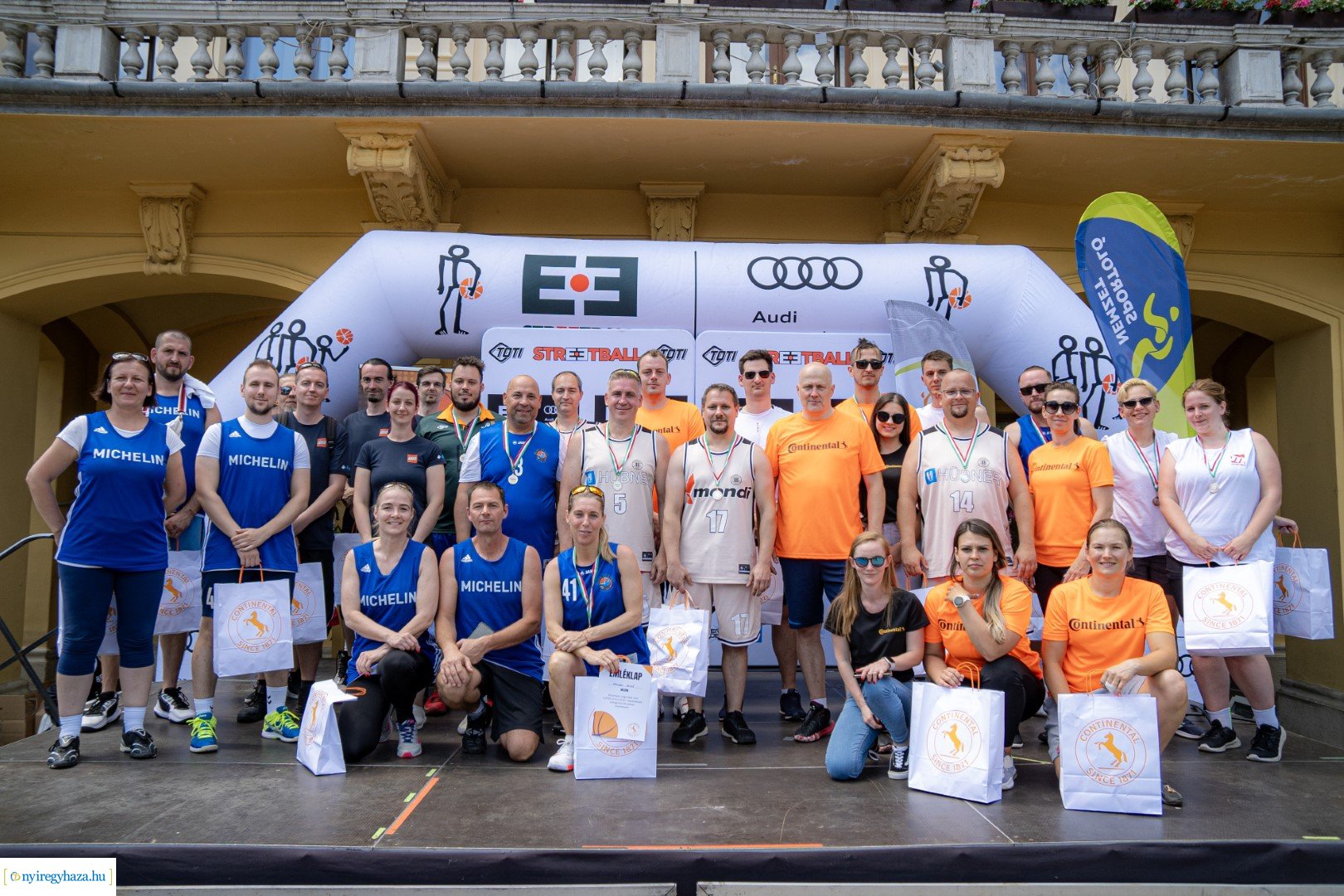 Streetball 2024 Nyíregyháza főterén