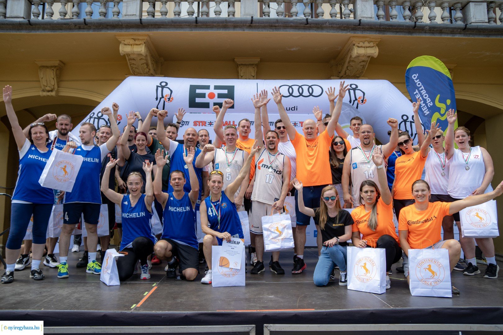 Streetball 2024 Nyíregyháza főterén