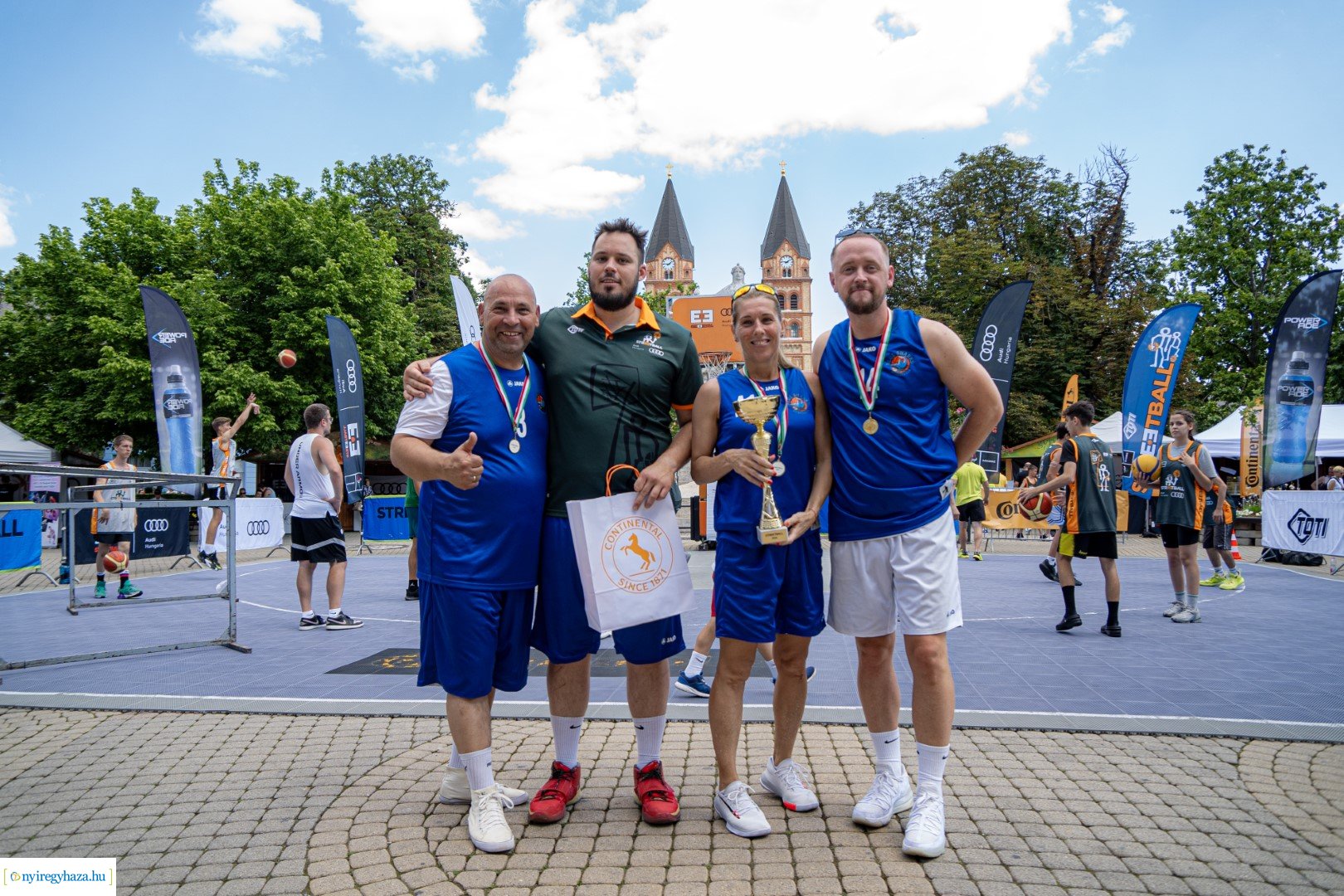 Streetball 2024 Nyíregyháza főterén