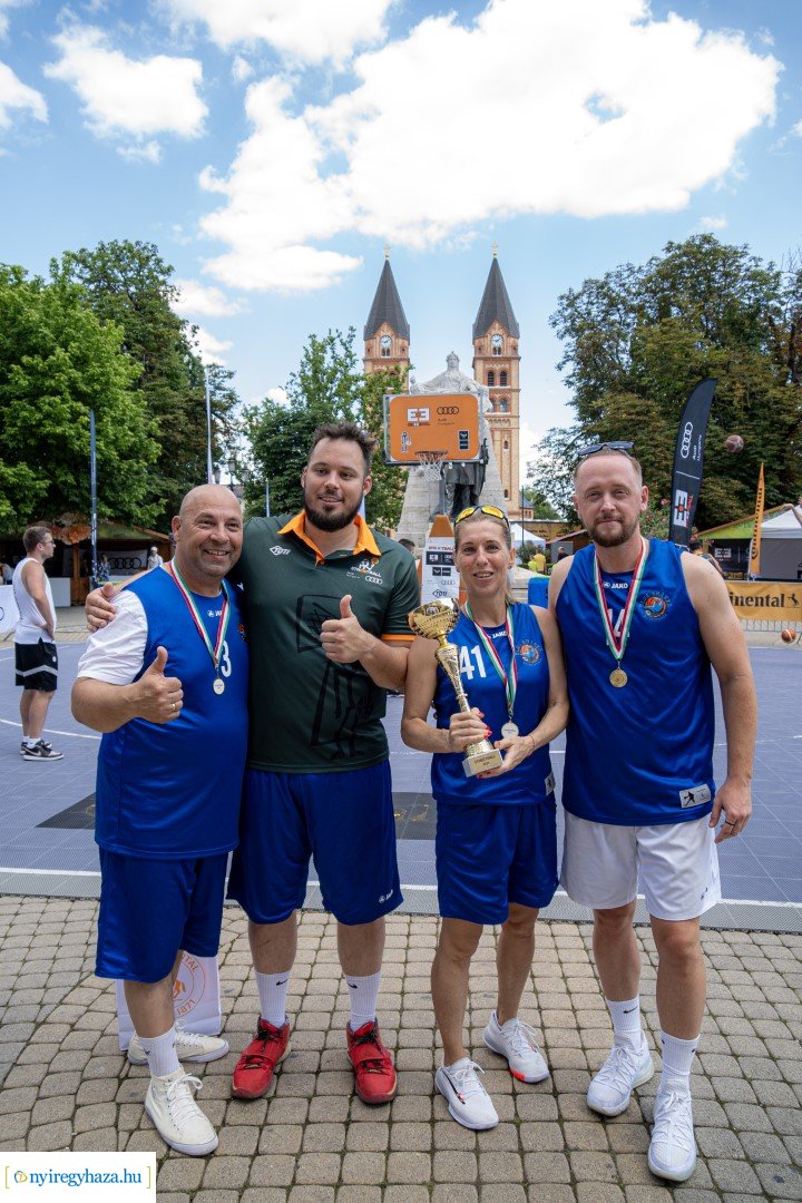 Streetball 2024 Nyíregyháza főterén