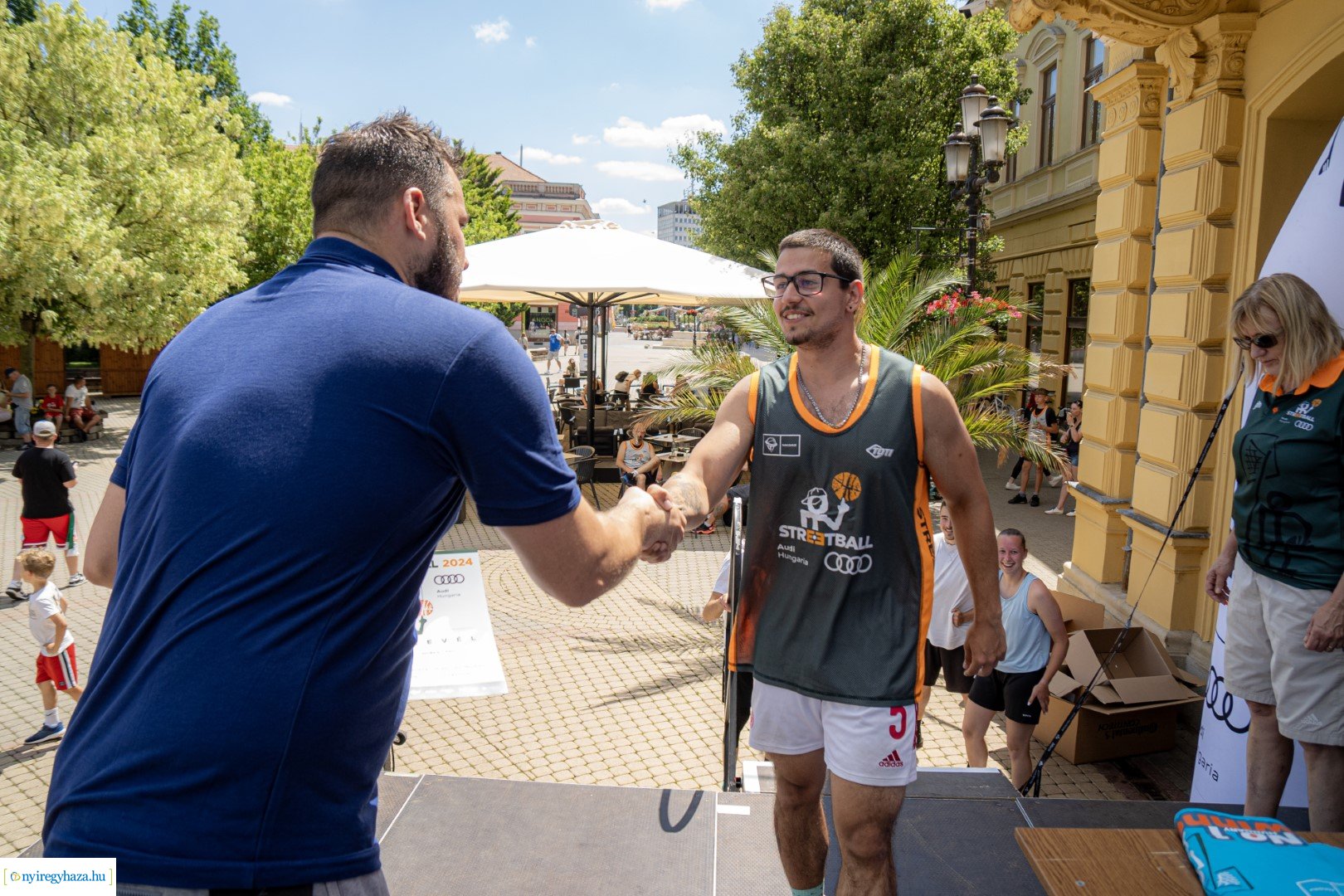 Streetball 2024 Nyíregyháza főterén