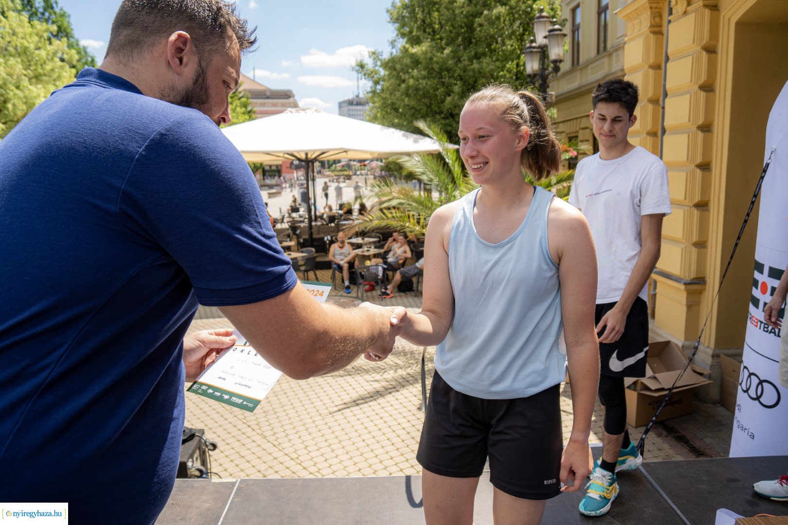 Streetball 2024 Nyíregyháza főterén