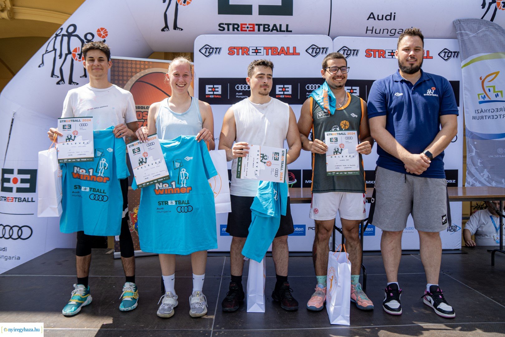 Streetball 2024 Nyíregyháza főterén