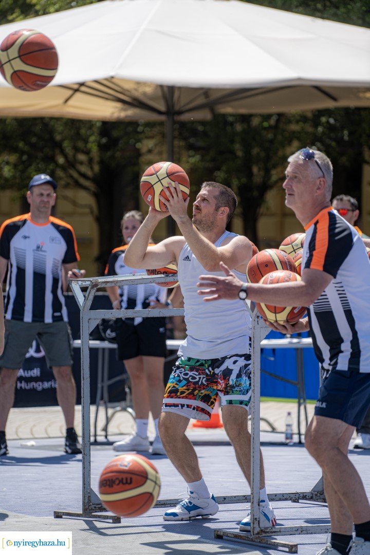Streetball 2024 Nyíregyháza főterén