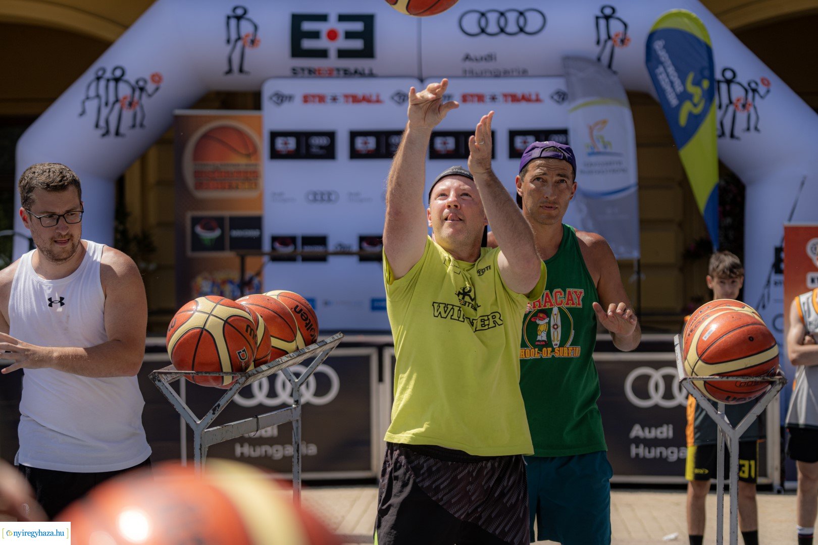 Streetball 2024 Nyíregyháza főterén