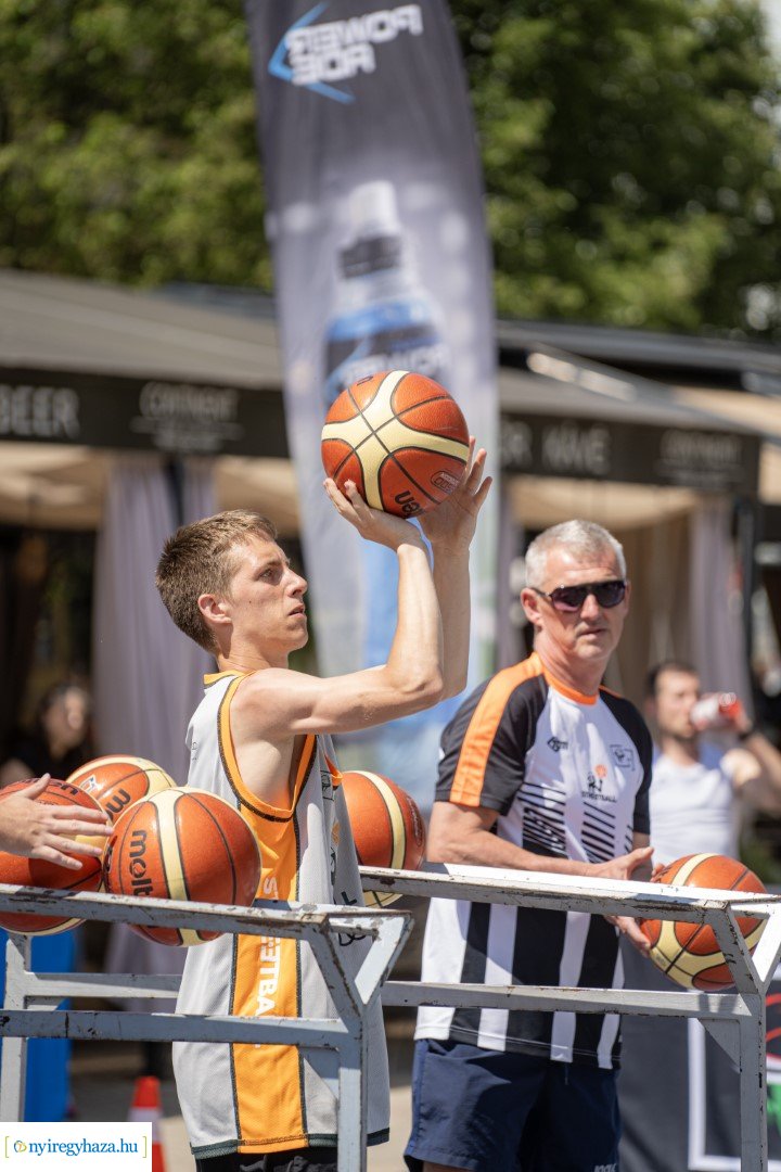 Streetball 2024 Nyíregyháza főterén
