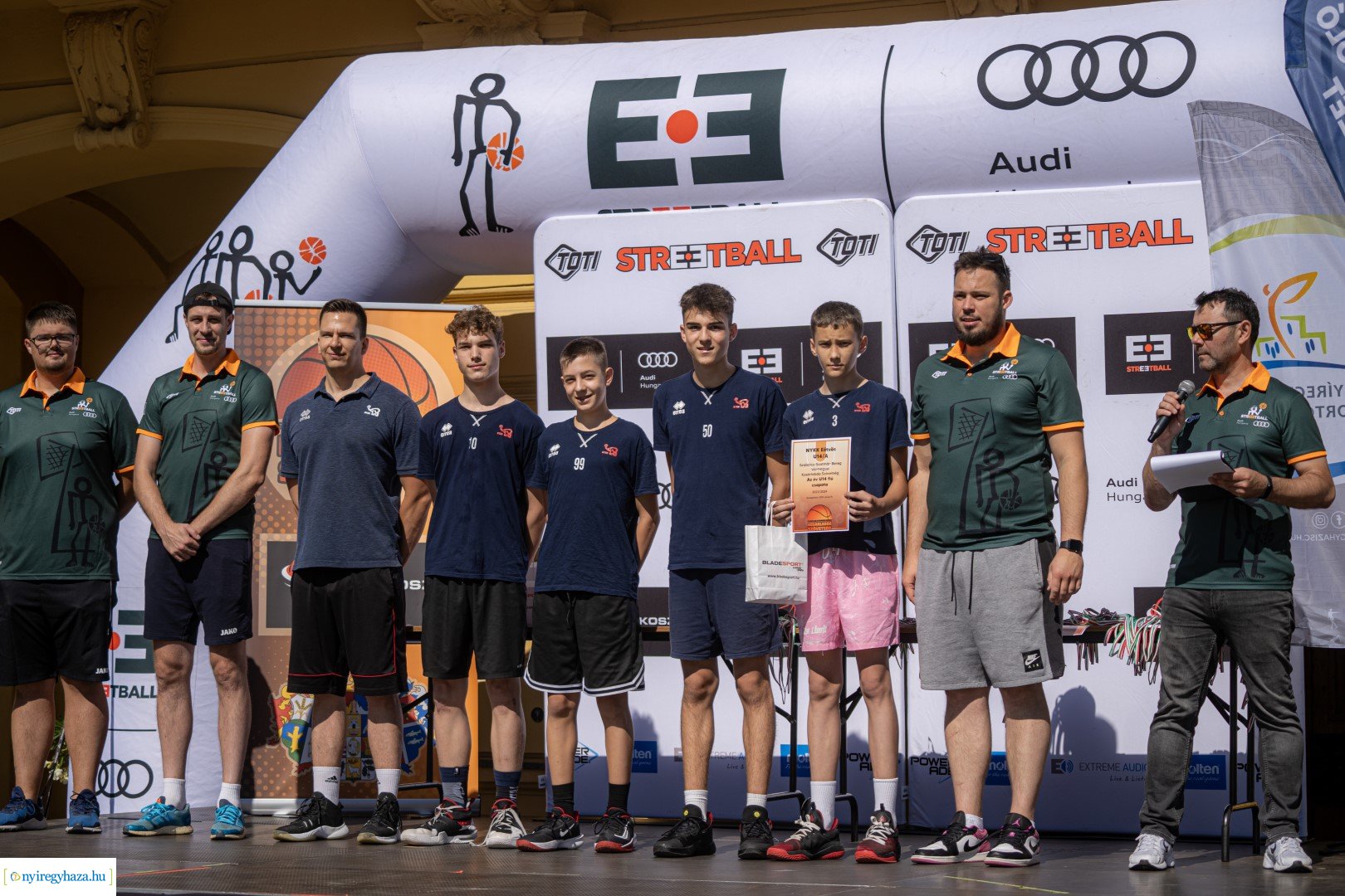 Streetball 2024 Nyíregyháza főterén