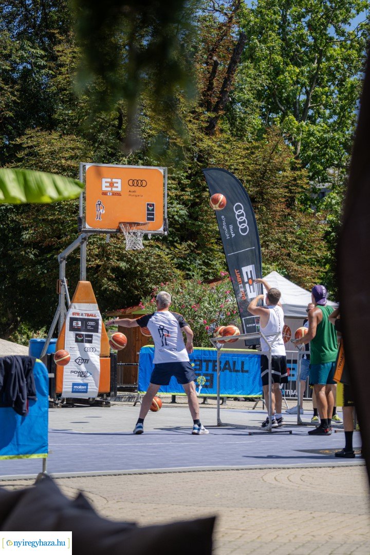 Streetball 2024 Nyíregyháza főterén