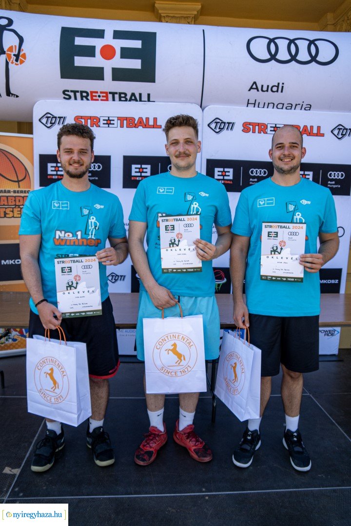 Streetball 2024 Nyíregyháza főterén