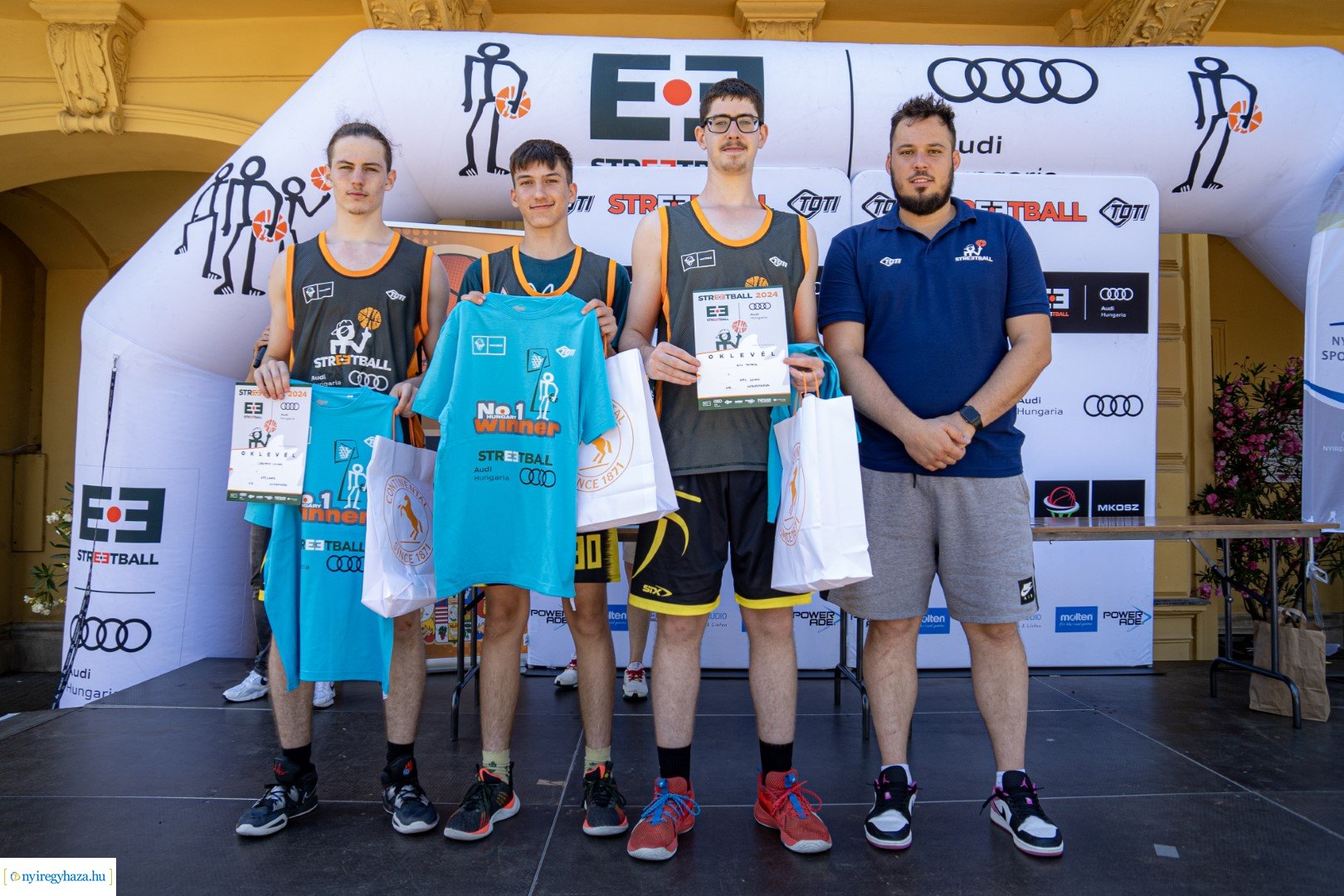 Streetball 2024 Nyíregyháza főterén