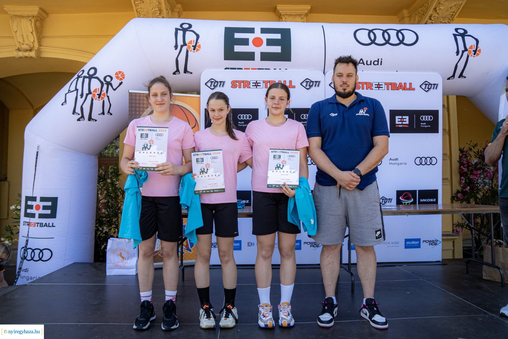 Streetball 2024 Nyíregyháza főterén