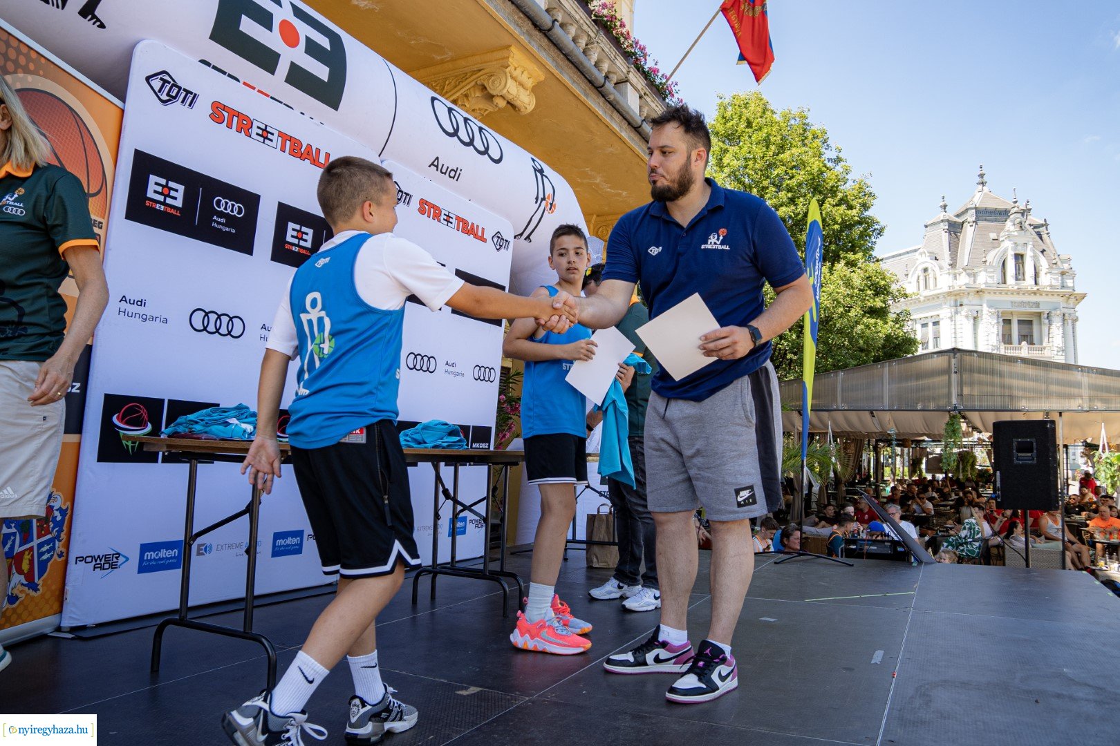 Streetball 2024 Nyíregyháza főterén
