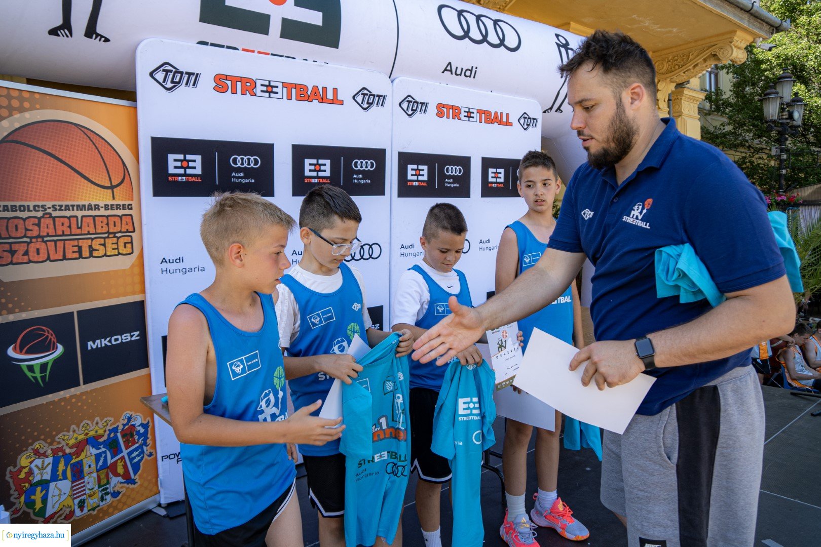 Streetball 2024 Nyíregyháza főterén