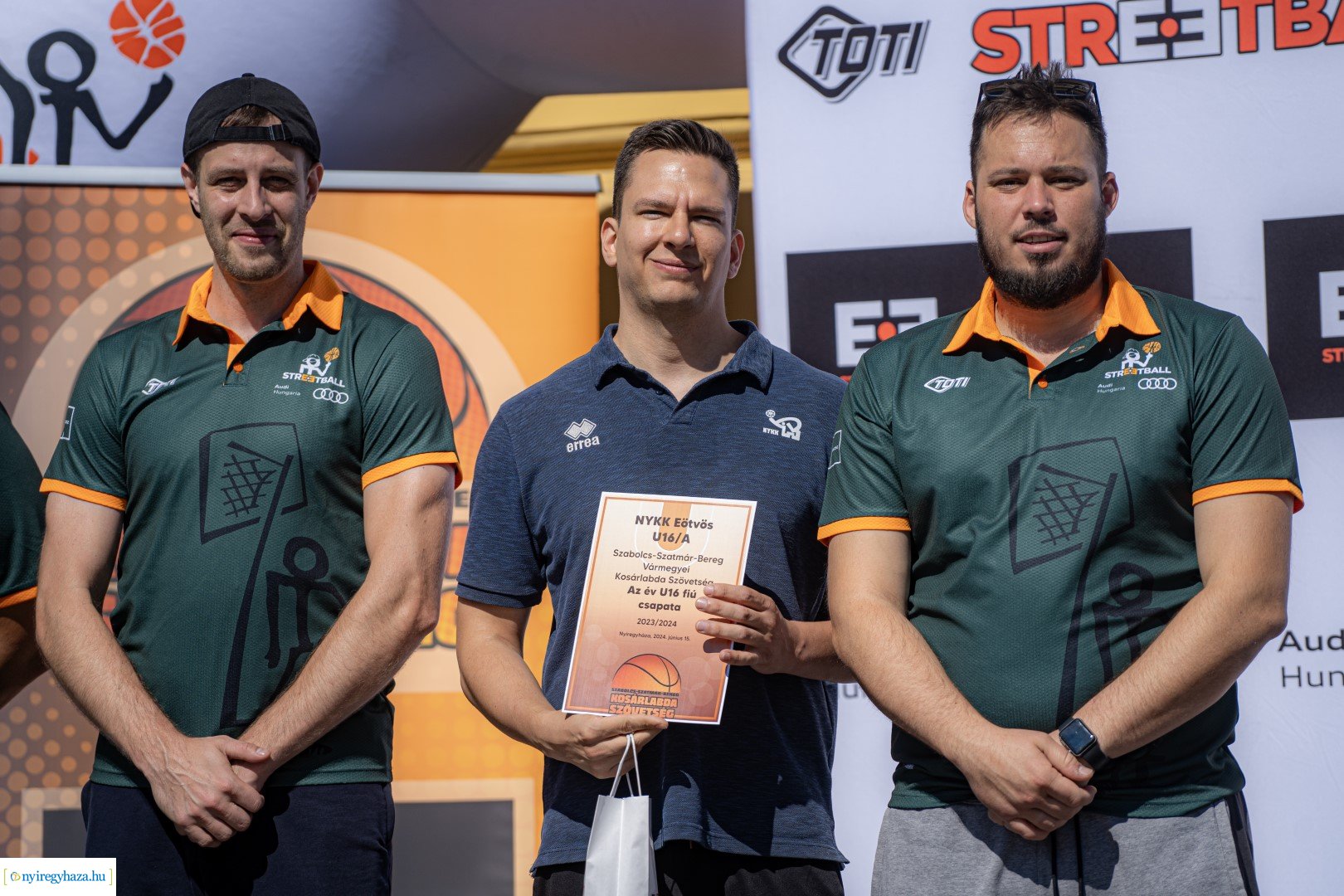 Streetball 2024 Nyíregyháza főterén