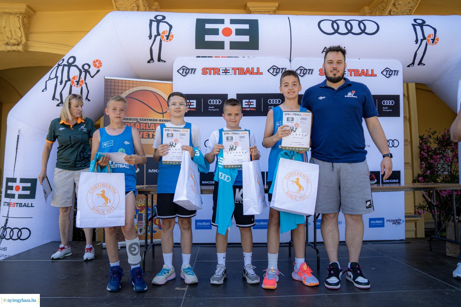 Streetball 2024 Nyíregyháza főterén