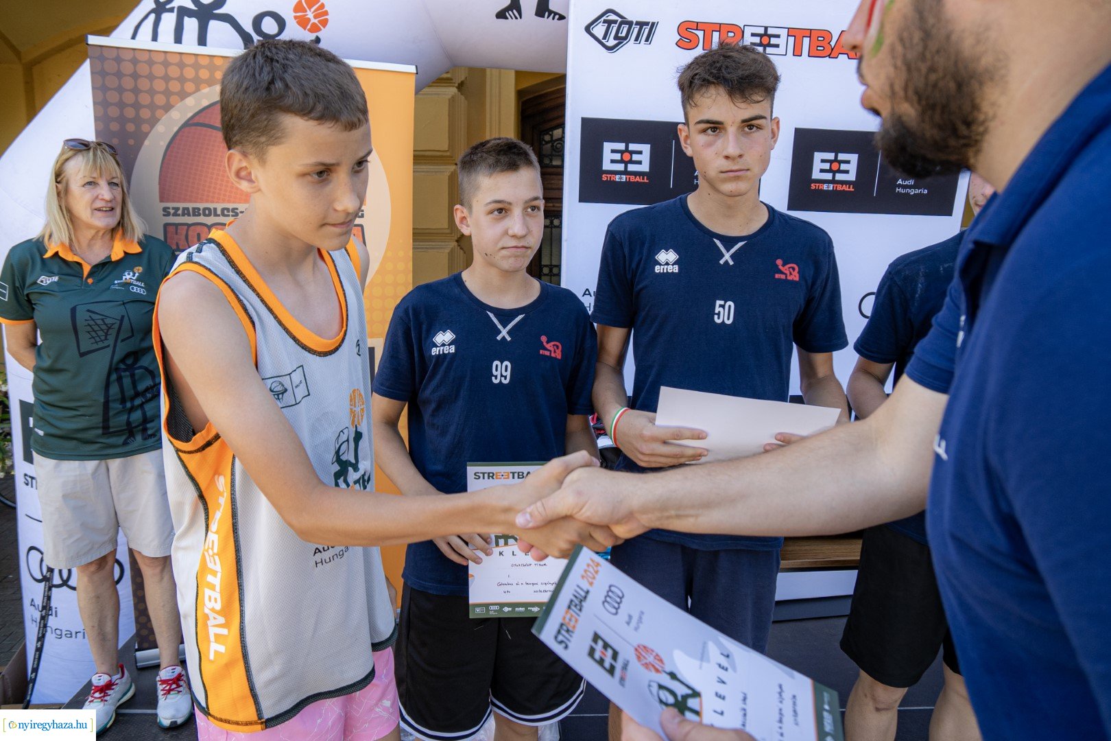 Streetball 2024 Nyíregyháza főterén