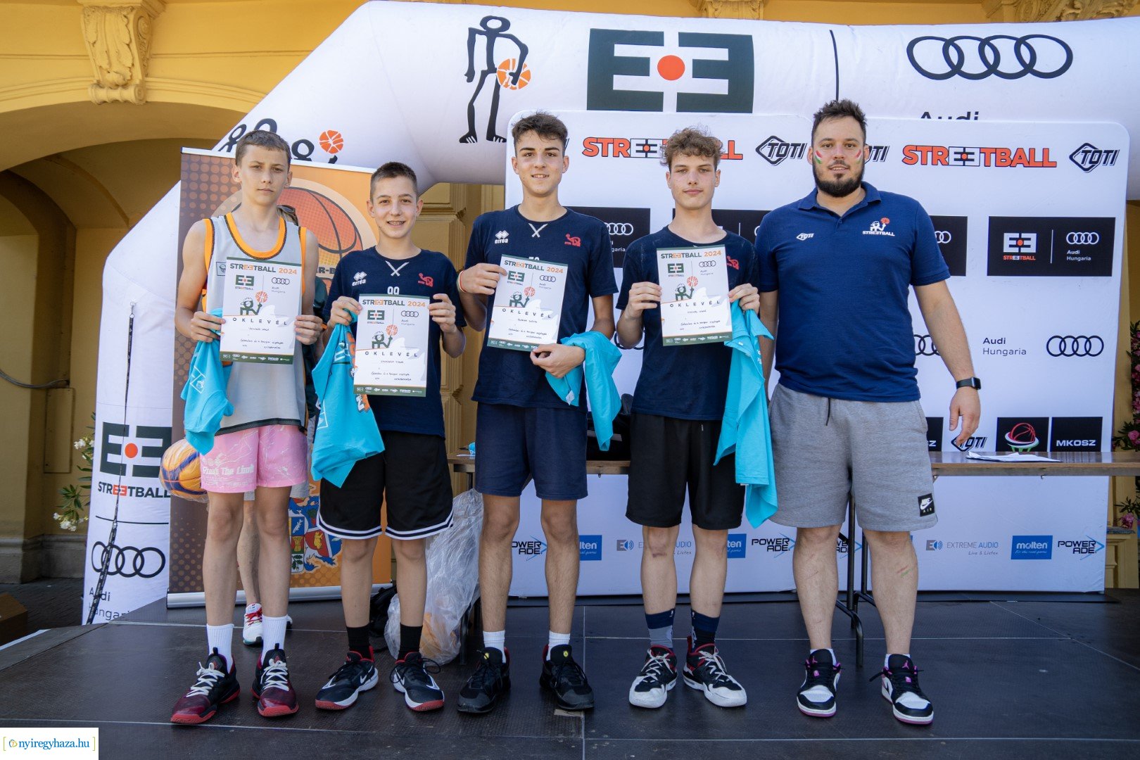 Streetball 2024 Nyíregyháza főterén