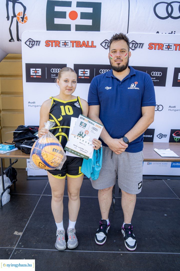 Streetball 2024 Nyíregyháza főterén
