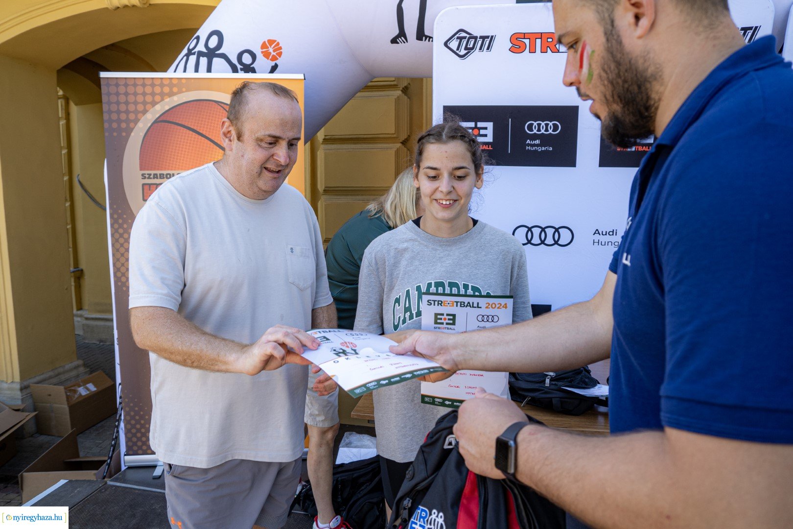 Streetball 2024 Nyíregyháza főterén