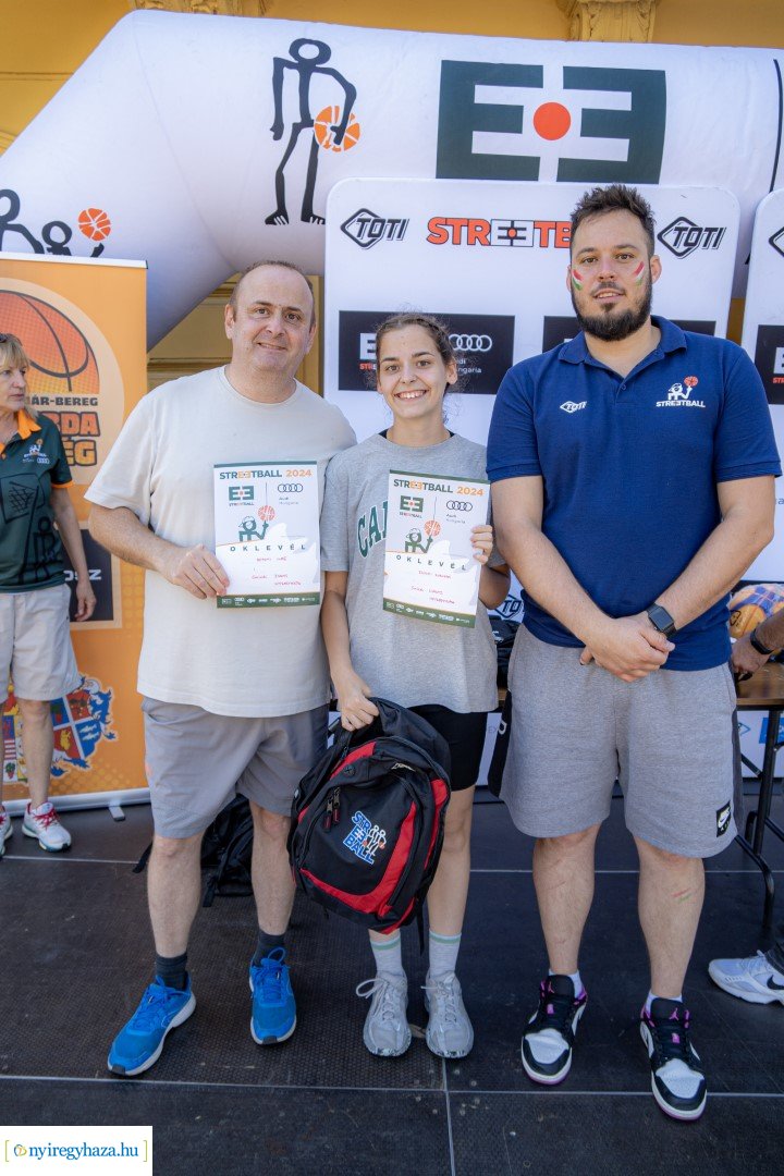 Streetball 2024 Nyíregyháza főterén
