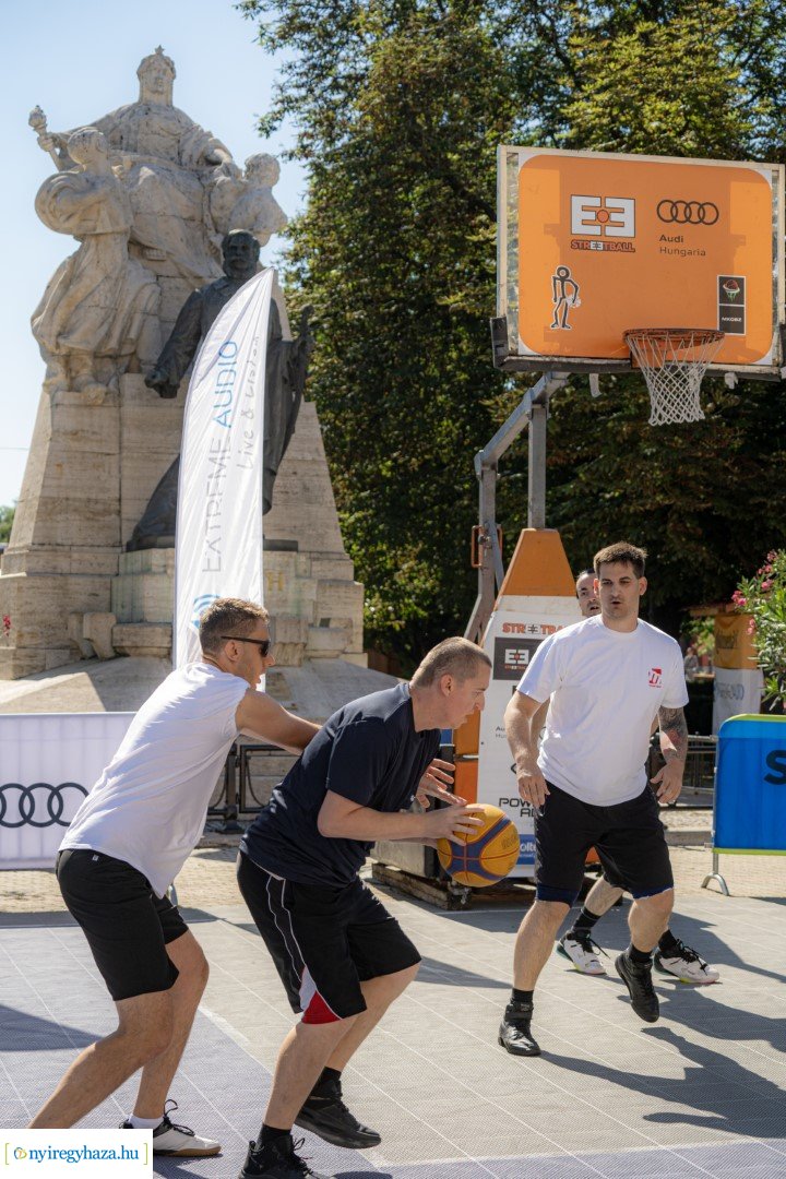 Streetball 2024 Nyíregyháza főterén