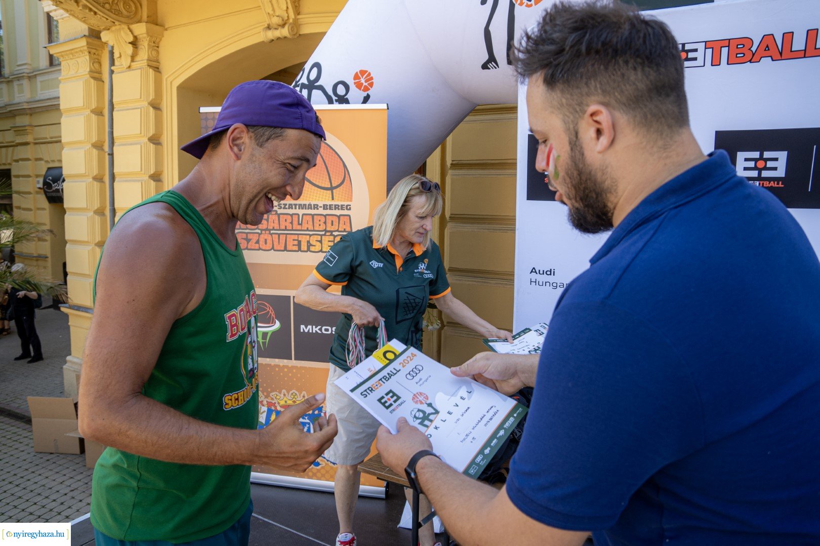 Streetball 2024 Nyíregyháza főterén
