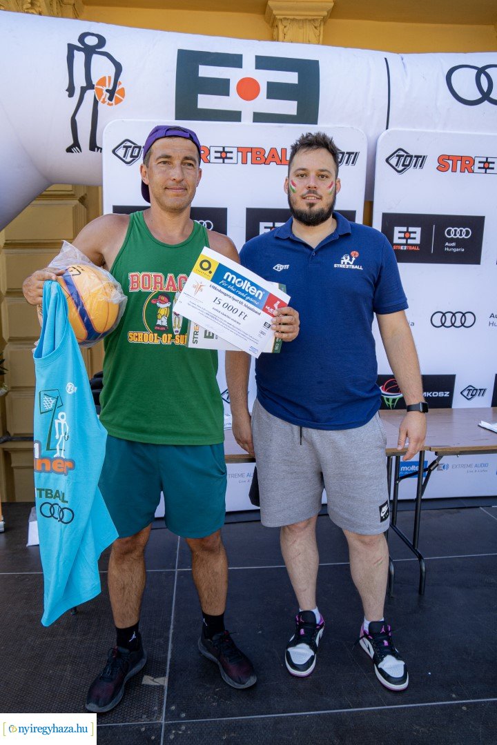 Streetball 2024 Nyíregyháza főterén