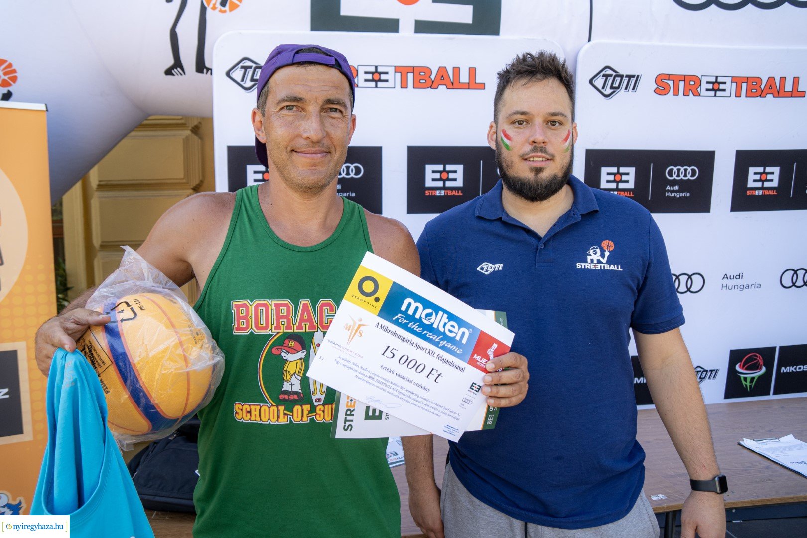 Streetball 2024 Nyíregyháza főterén