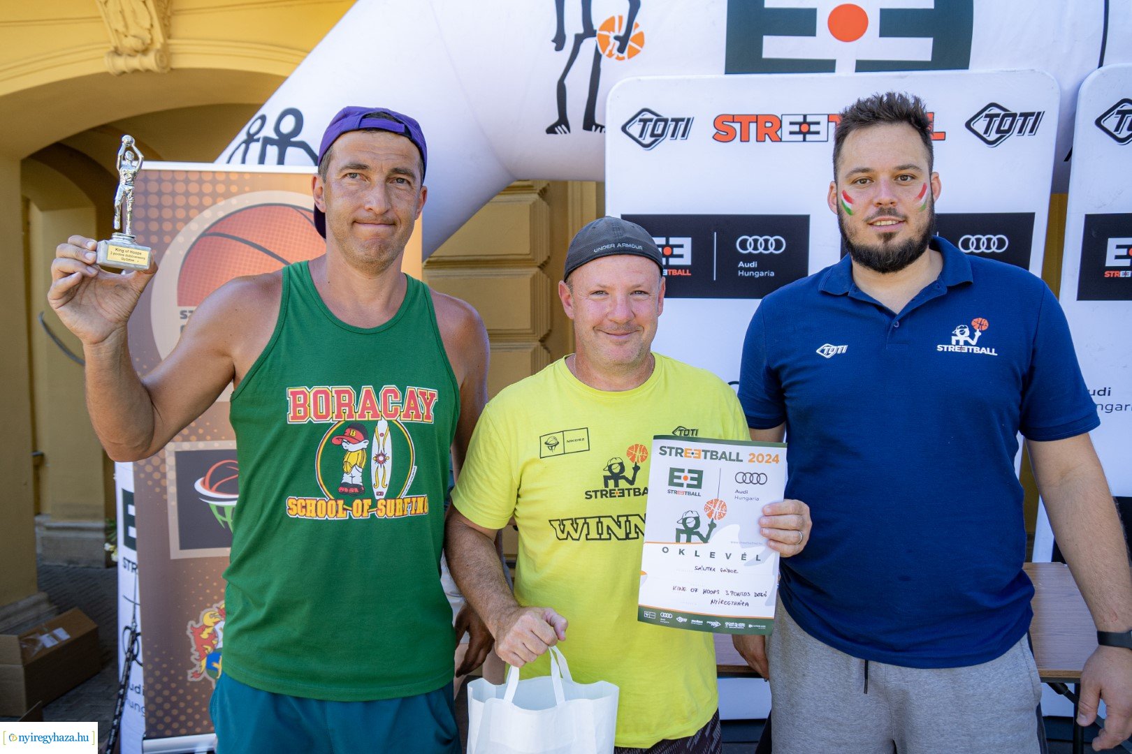 Streetball 2024 Nyíregyháza főterén