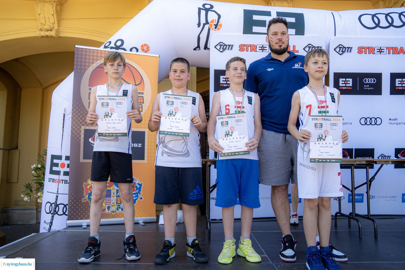 Streetball 2024 Nyíregyháza főterén