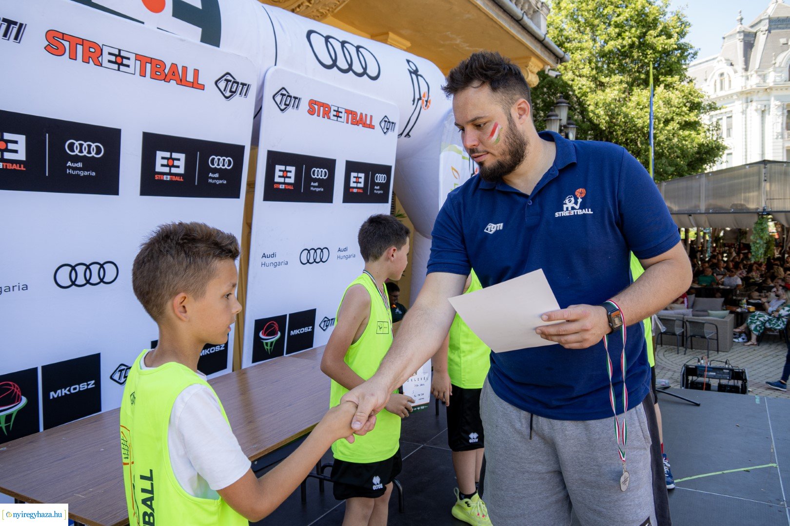 Streetball 2024 Nyíregyháza főterén