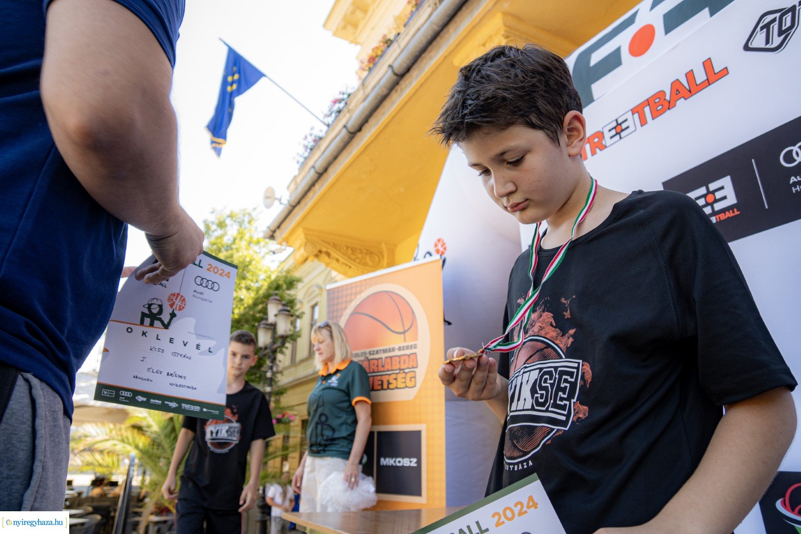 Streetball 2024 Nyíregyháza főterén