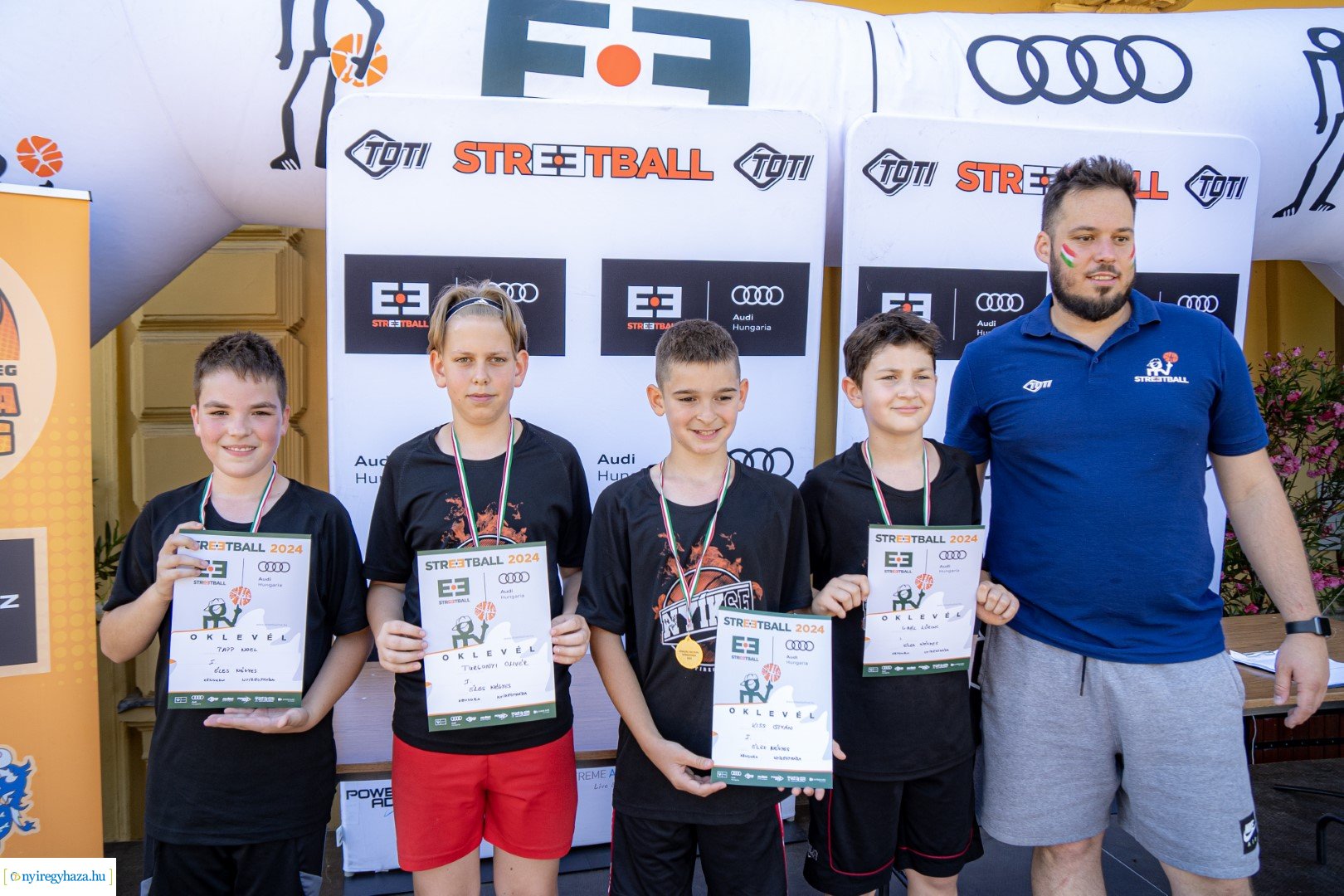 Streetball 2024 Nyíregyháza főterén
