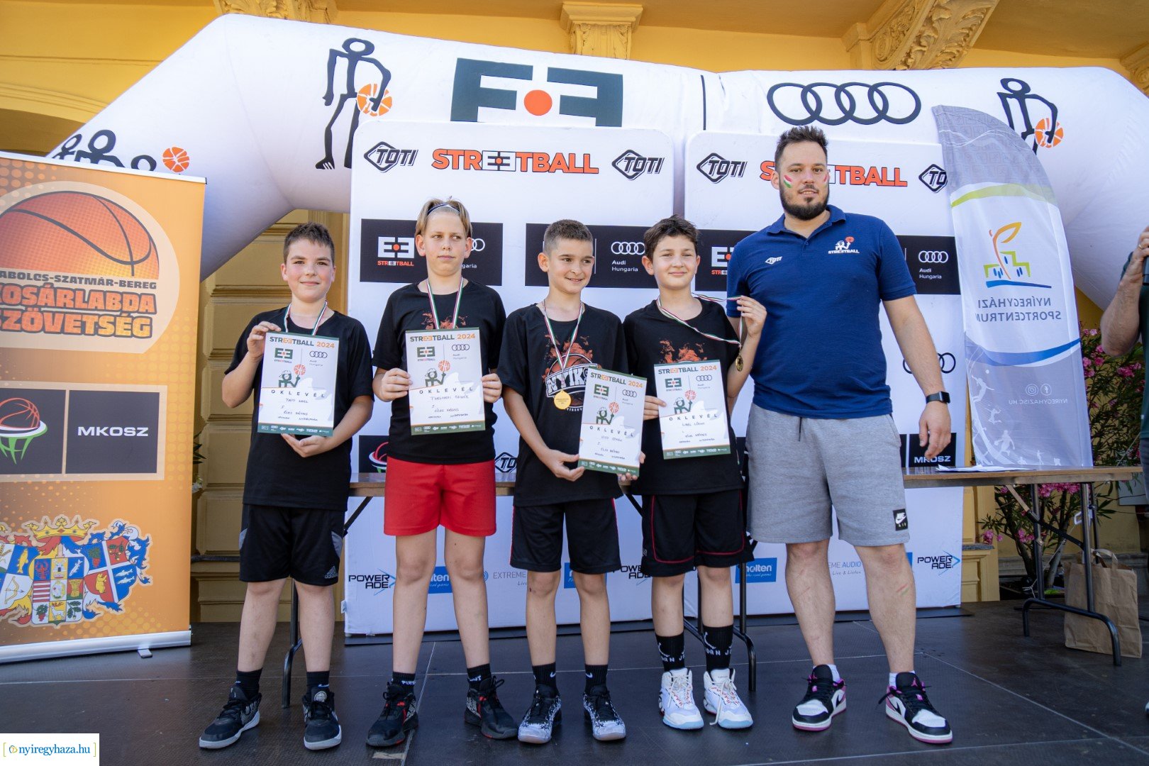 Streetball 2024 Nyíregyháza főterén